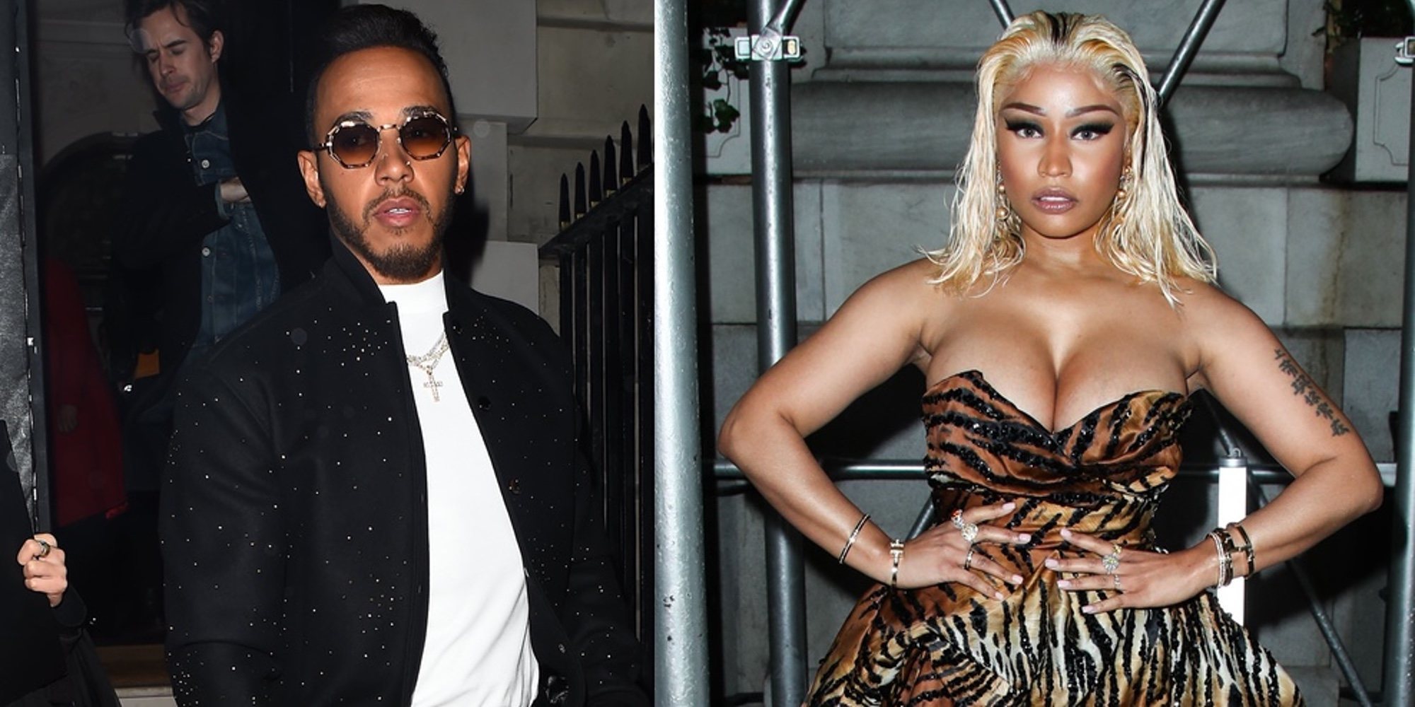 Lewis Hamilton y Nicki Minaj aumentan los rumores de romance al viajar juntos a Dubai