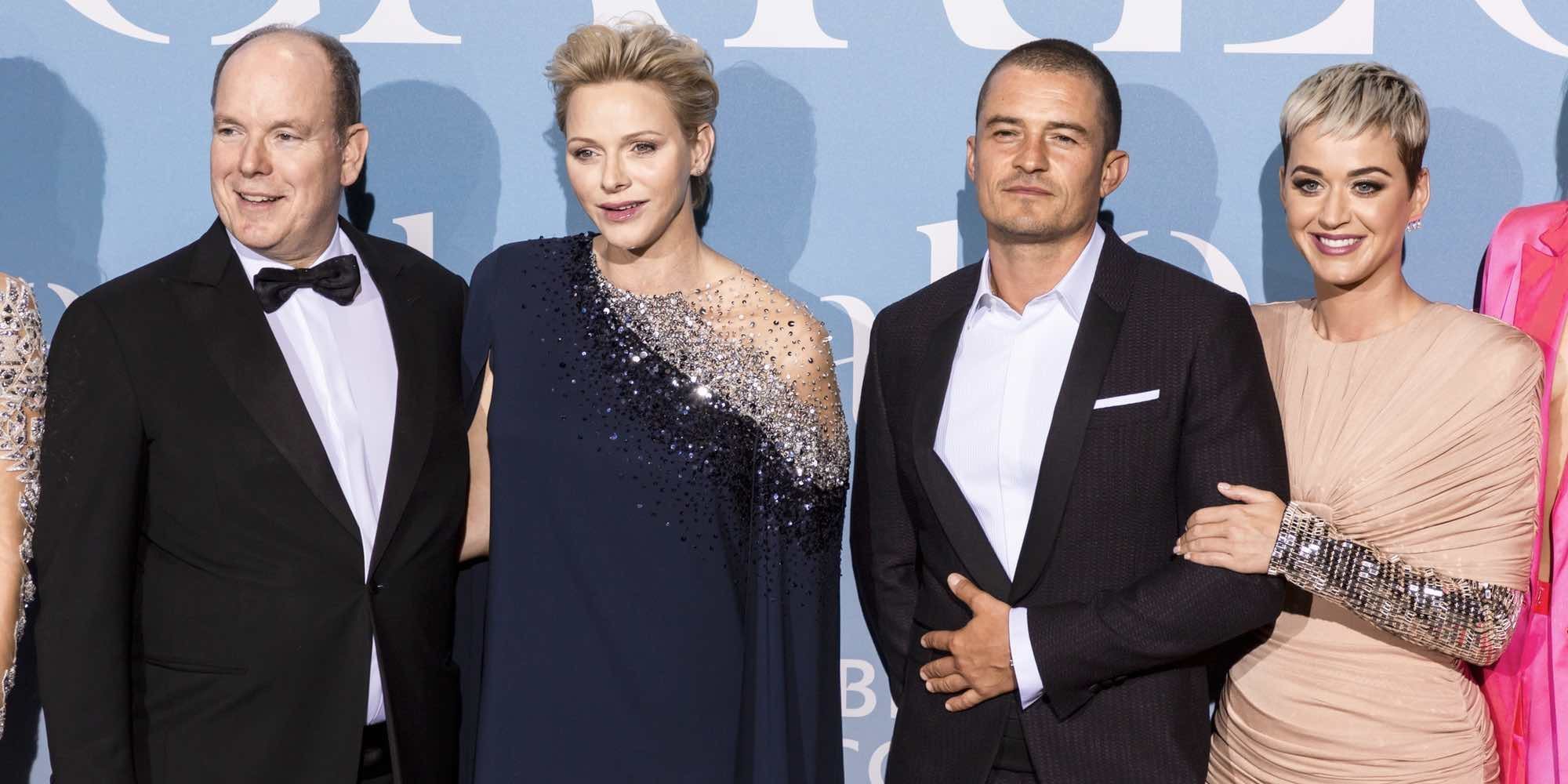 Alberto y Charlene de Mónaco, los padrinos de la primera alfombra roja de Katy Perry y Orlando Bloom