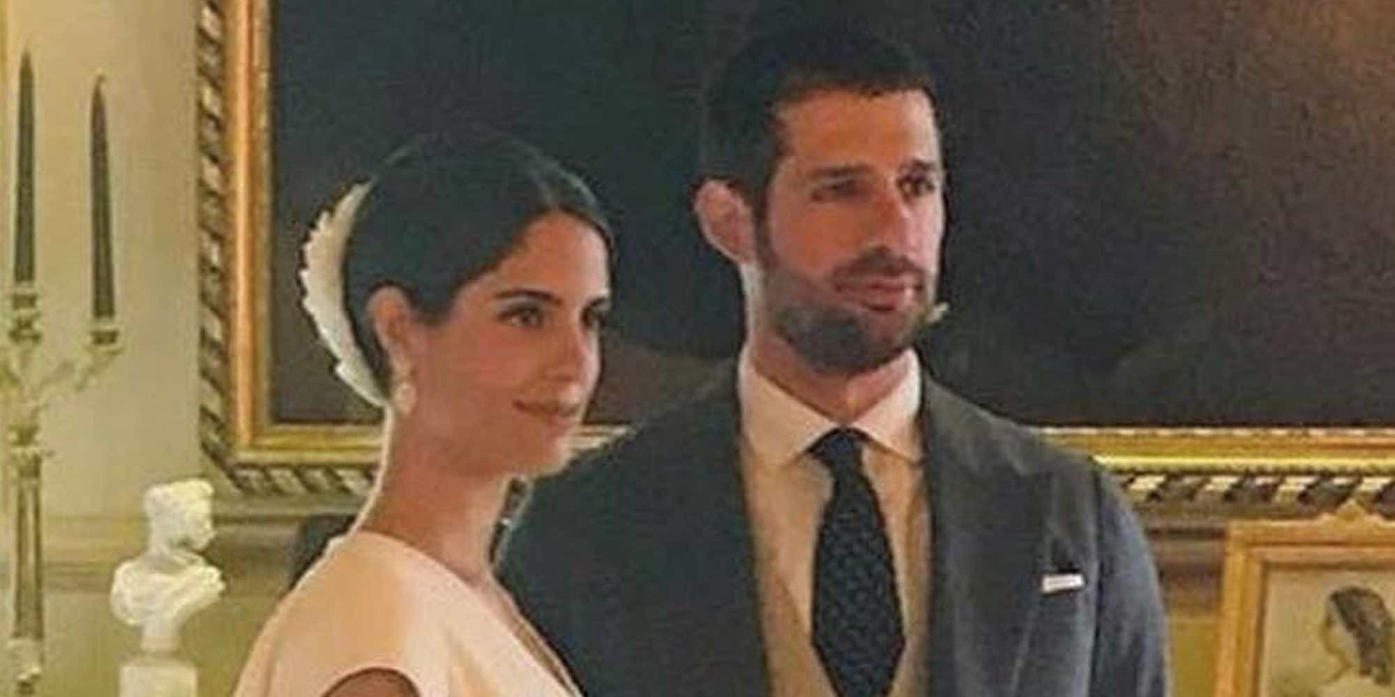 Los estilismos del Duque de Huéscar y Sofía Palazuelo el día de su boda