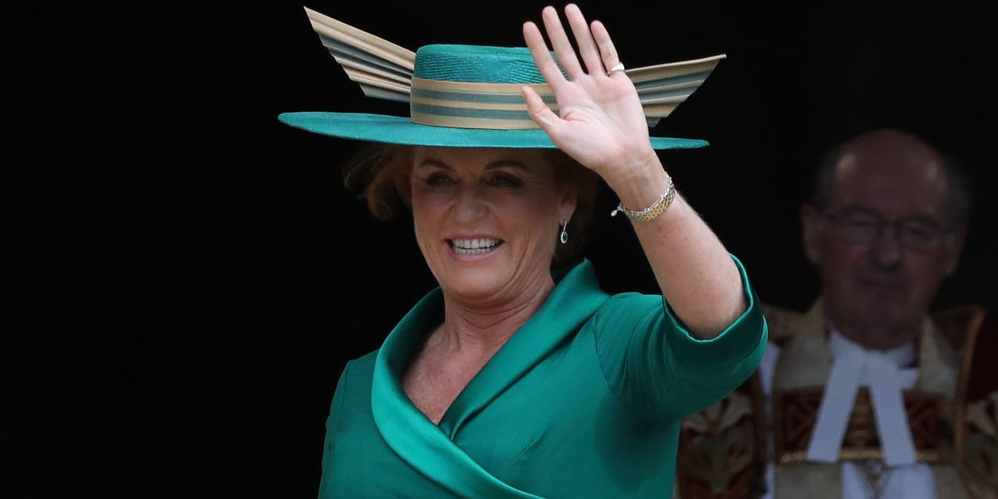 Sarah Ferguson da la nota en la boda de Eugenia de York y Jack Brooksbank: así rompió el protocolo