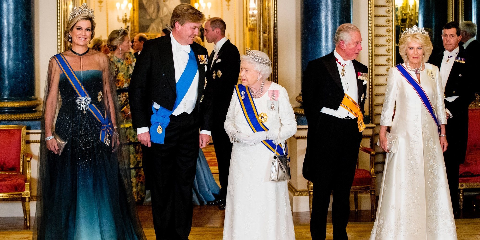 Guillermo Alejandro y Máxima de Holanda replican la Visita de Estado a Reino Unido de los Reyes Felipe y Letizia