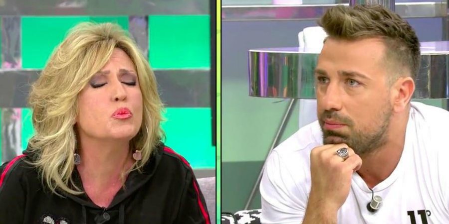 Rafa Mora y su nueva pelea con Lydia Lozano tras imitarle: "Yo te gusto, ¿verdad?"