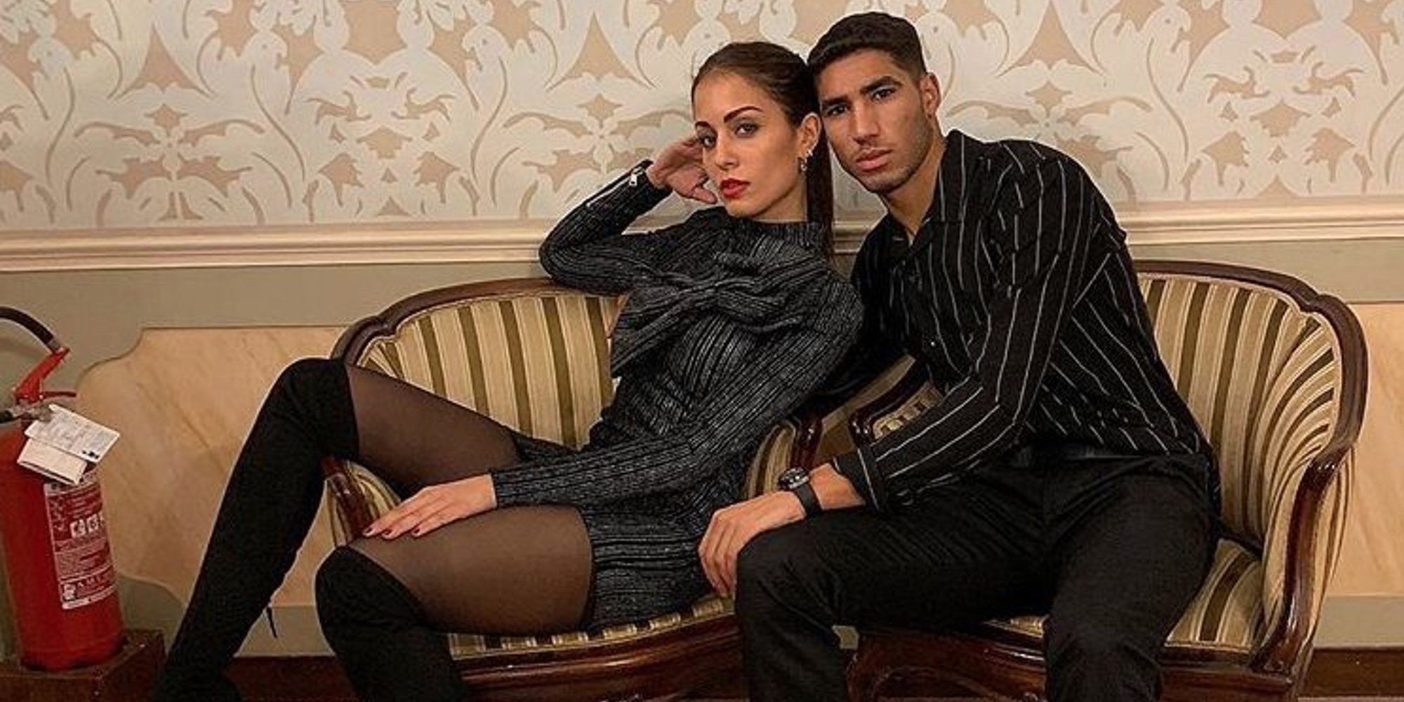 La tierna felicitación de Hiba Abouk a Achraf Hakimi: la primera foto que ella comparte