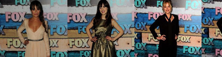 Lea Michele, Zooey Deschanel o Dean Geyer acuden a la fiesta de la nueva programacion de Fox