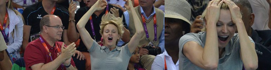 Charlene de Mónaco se desata tras contemplar el oro que Chad Le Clos arrebató a Michael Phelps en Londres 2012