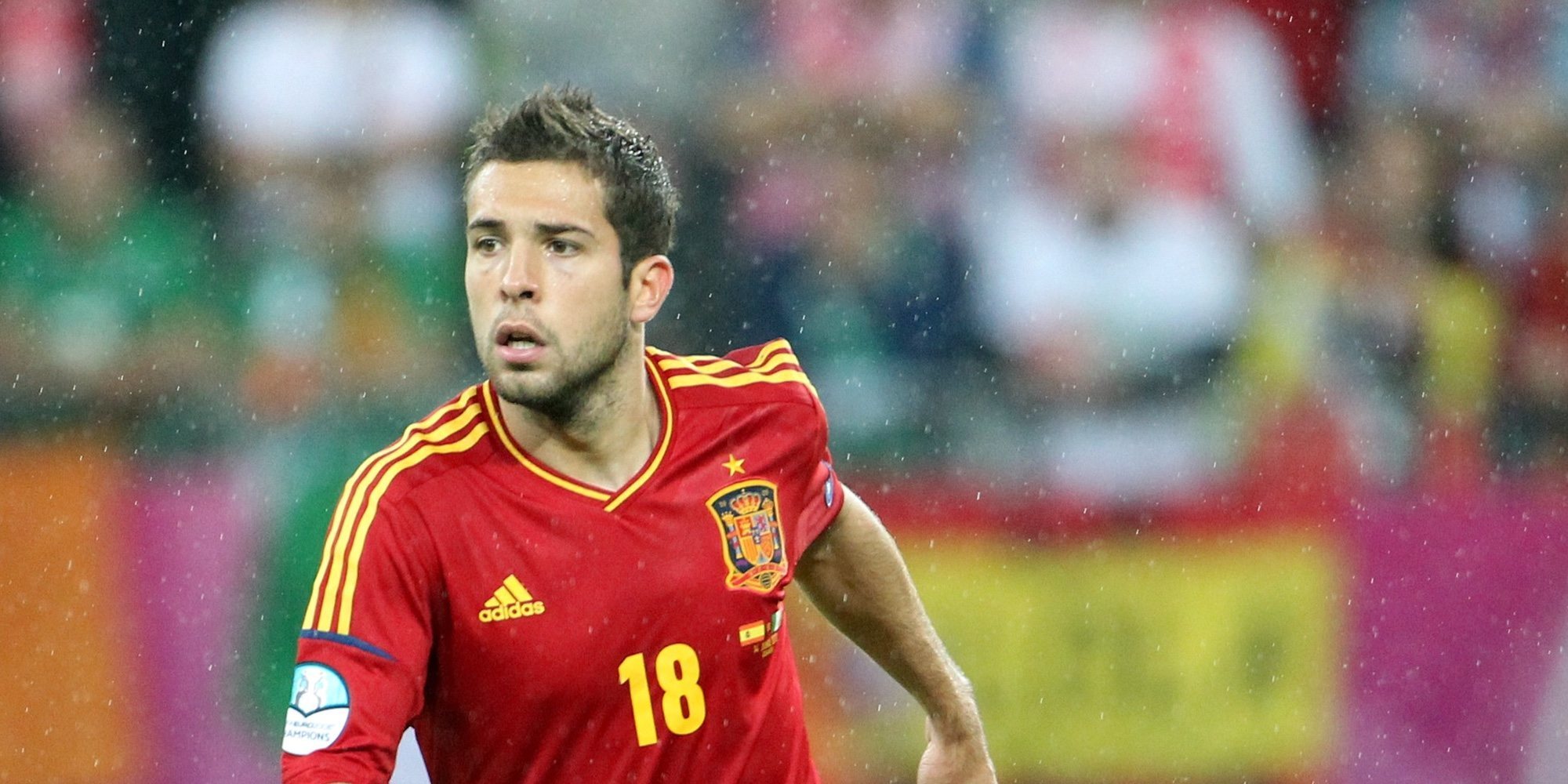 Jordi Alba sufre un robo en su casa con su mujer, Romarey ventura, y su hijo dentro