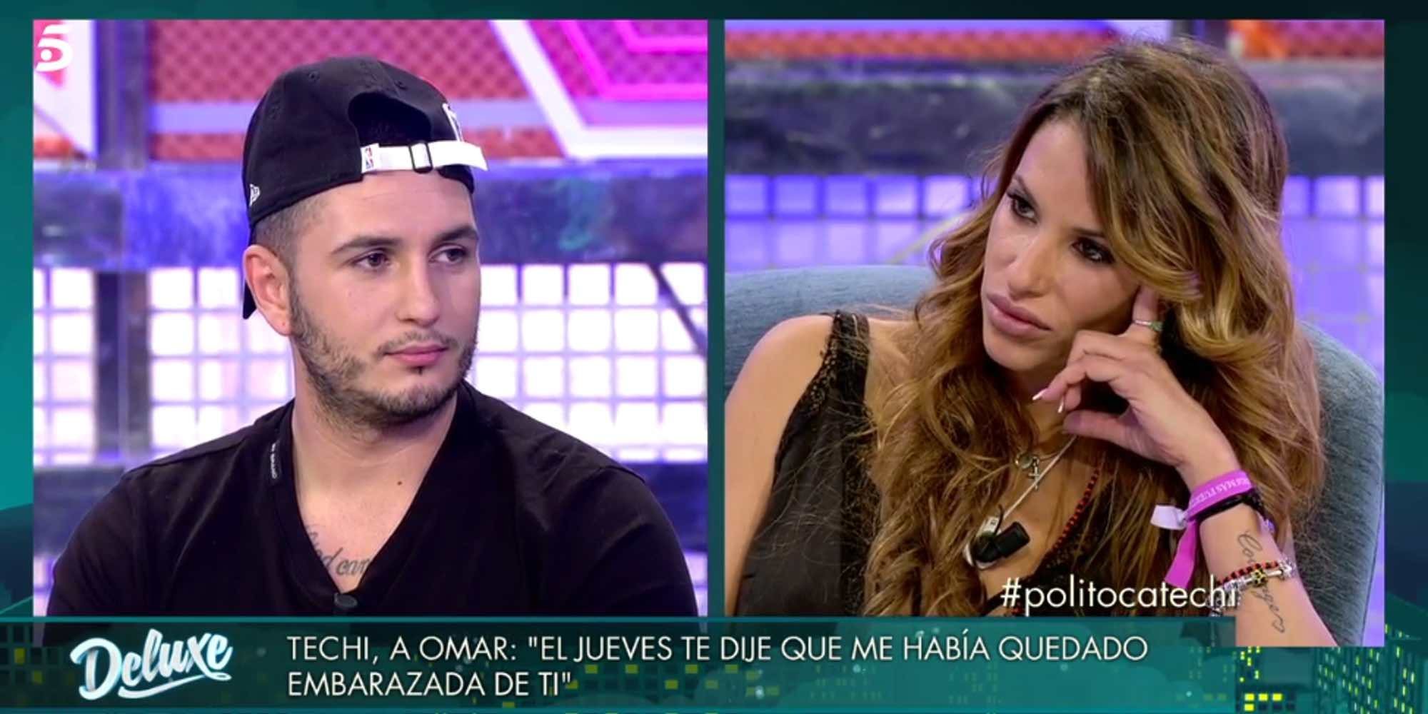 Techi se quedó embarazada de Omar Montes en 'GHVIP6' y ha sufrido un aborto que él no se cree