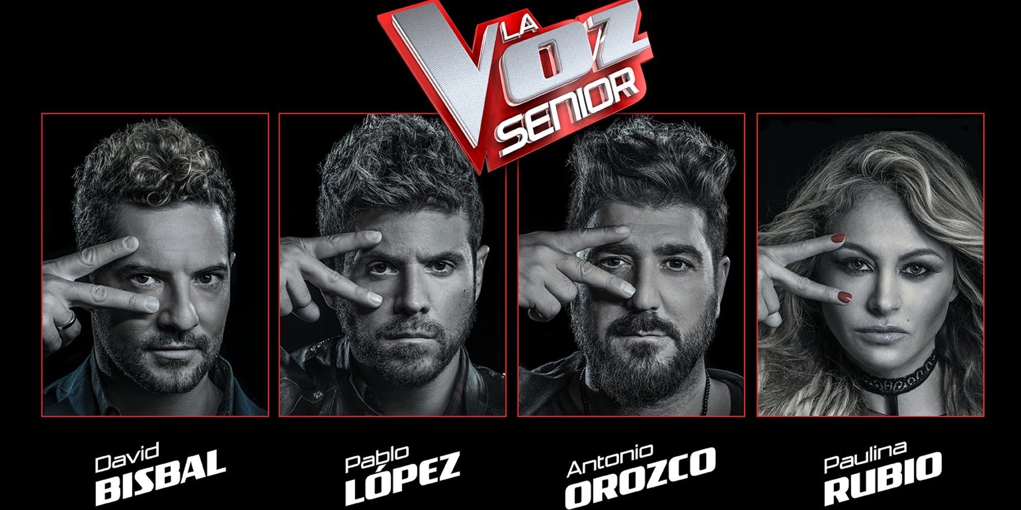 'La Voz Senior' llega a España con David Bisbal, Pablo López, Paulina Rubio y Antonio Orozco como coaches