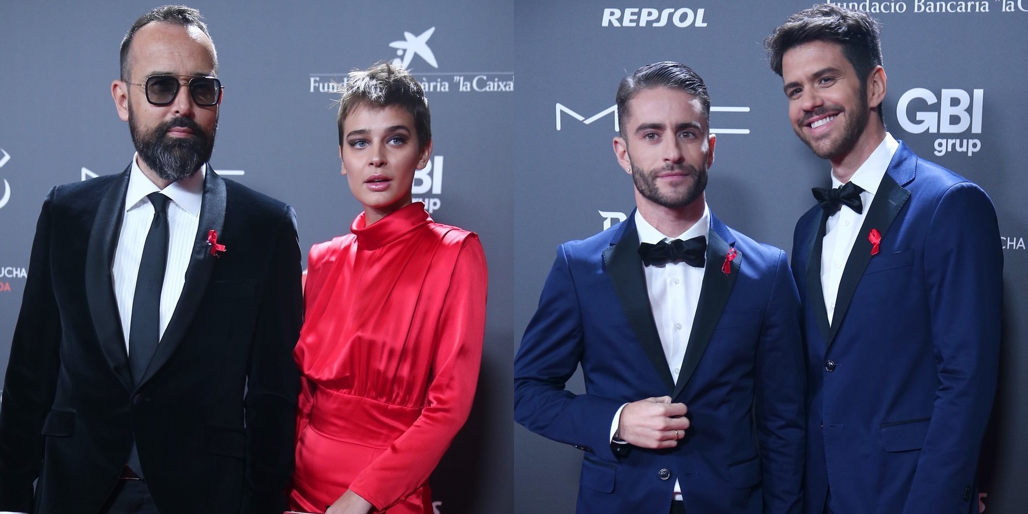 Laura Escanes y Risto Mejide, Pelayo Díaz y Andy McDougall... El amor, el protagonista de la 'People in red'