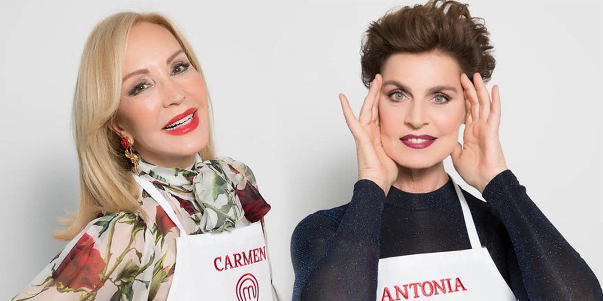 Enemigas Íntimas: Carmen Lomana y Antonia Dell'Atte, la rivalidad entre los fogones de 'MasterChef Celebrity'