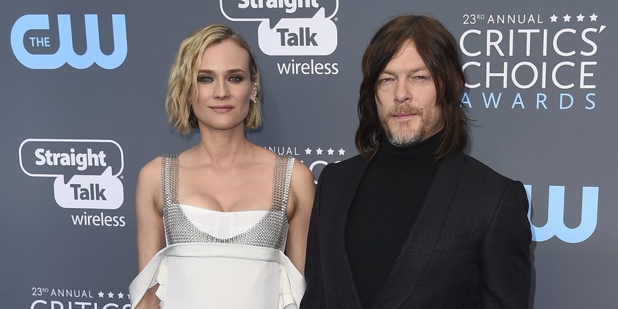 Diane Kruger y Norman Reedus confirman que ya son papás con un paseo familiar por Nueva York