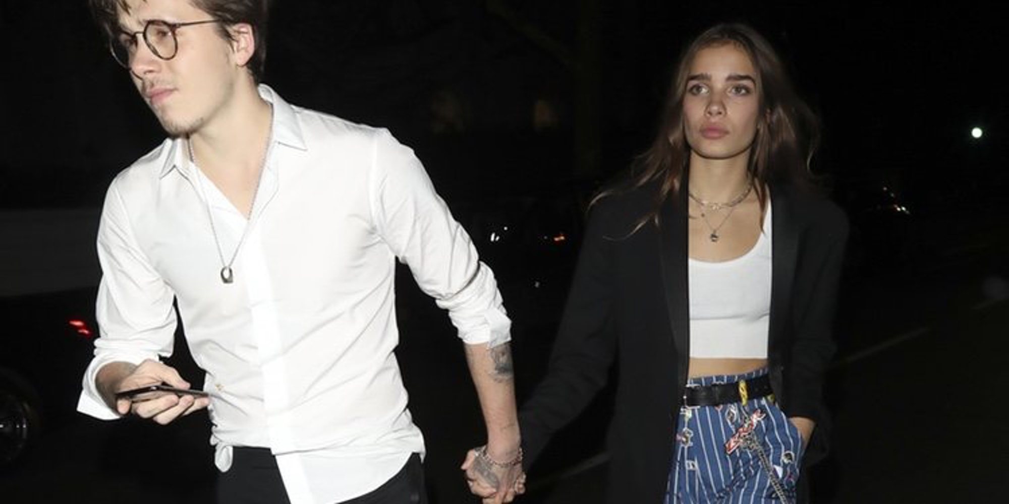 Brooklyn Beckham presume de amor con Hanna Cross con una romántica foto