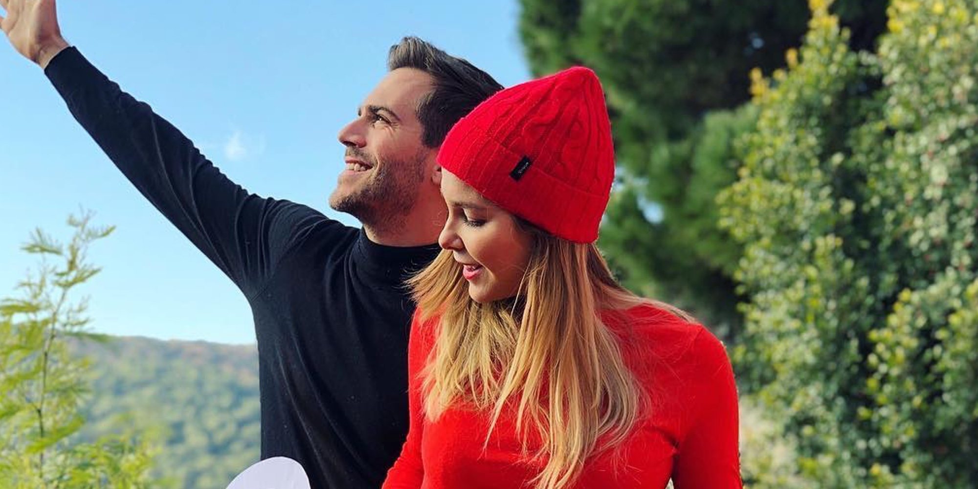 Natalia Sánchez y Marc Clotet celebran la llegada de 2019 con la cuenta atrás para ser padres