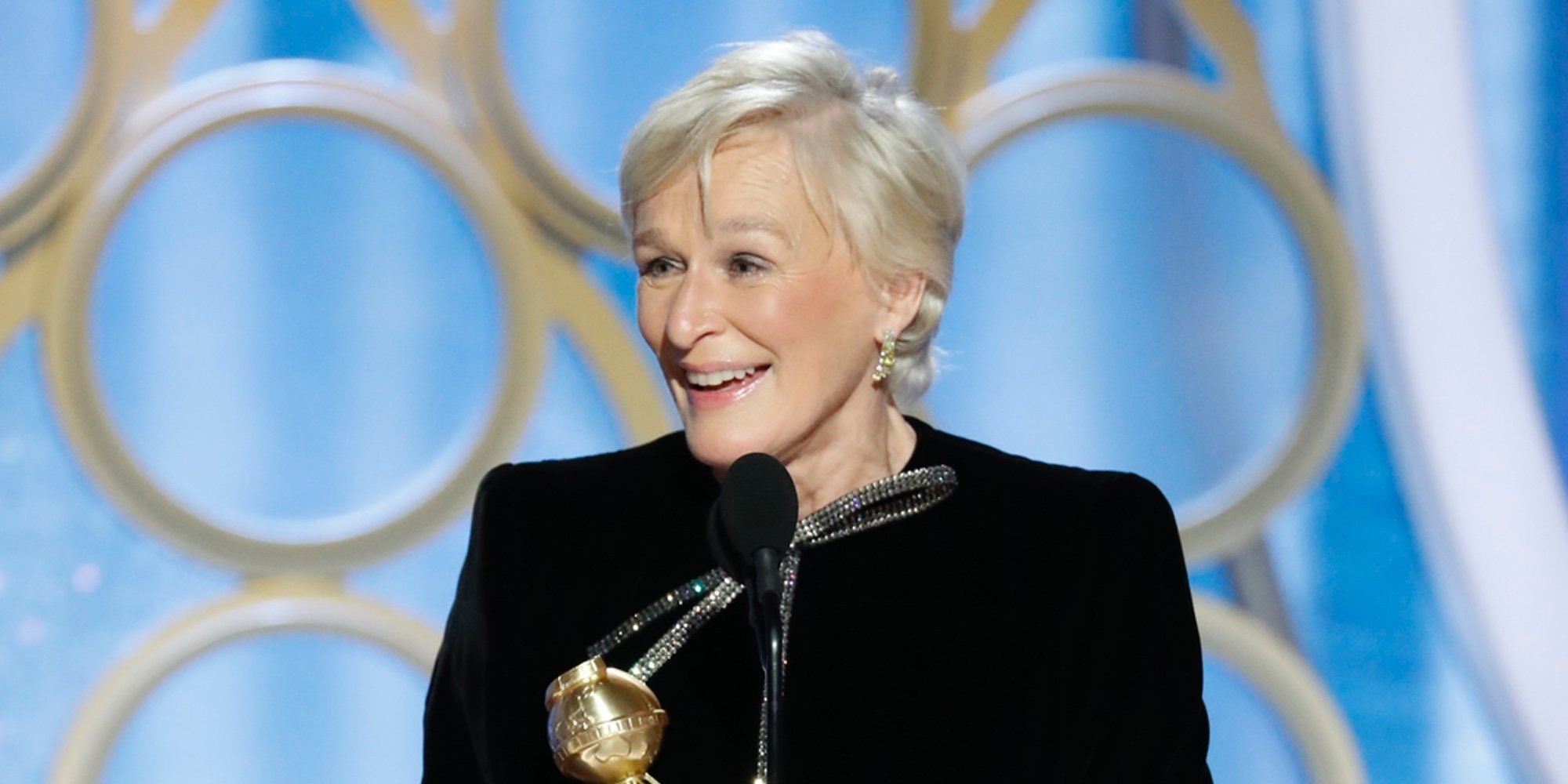 El emotivo discurso femninista de Glenn Close en los Globos de Oro 2019