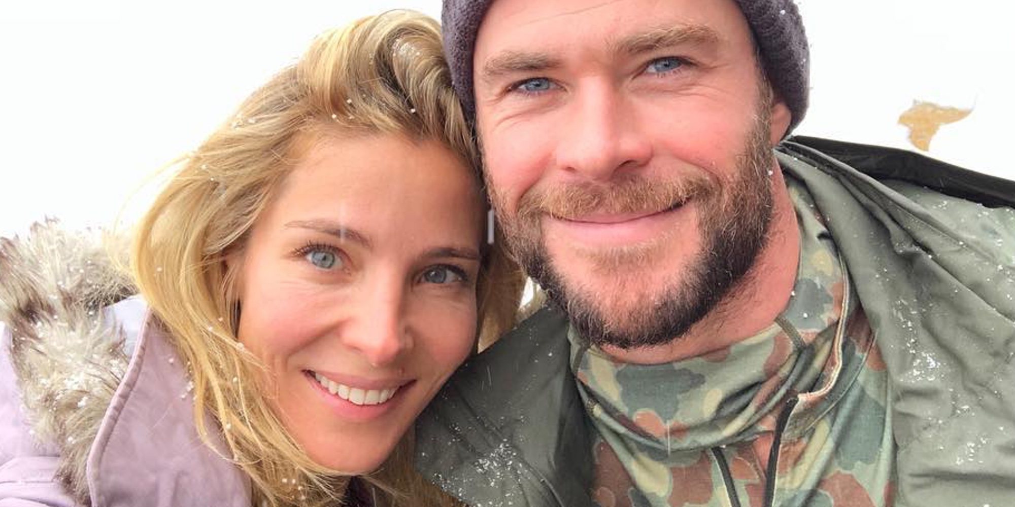 Elsa Pataky disfruta de la nieve de Montana ¡en bikini!