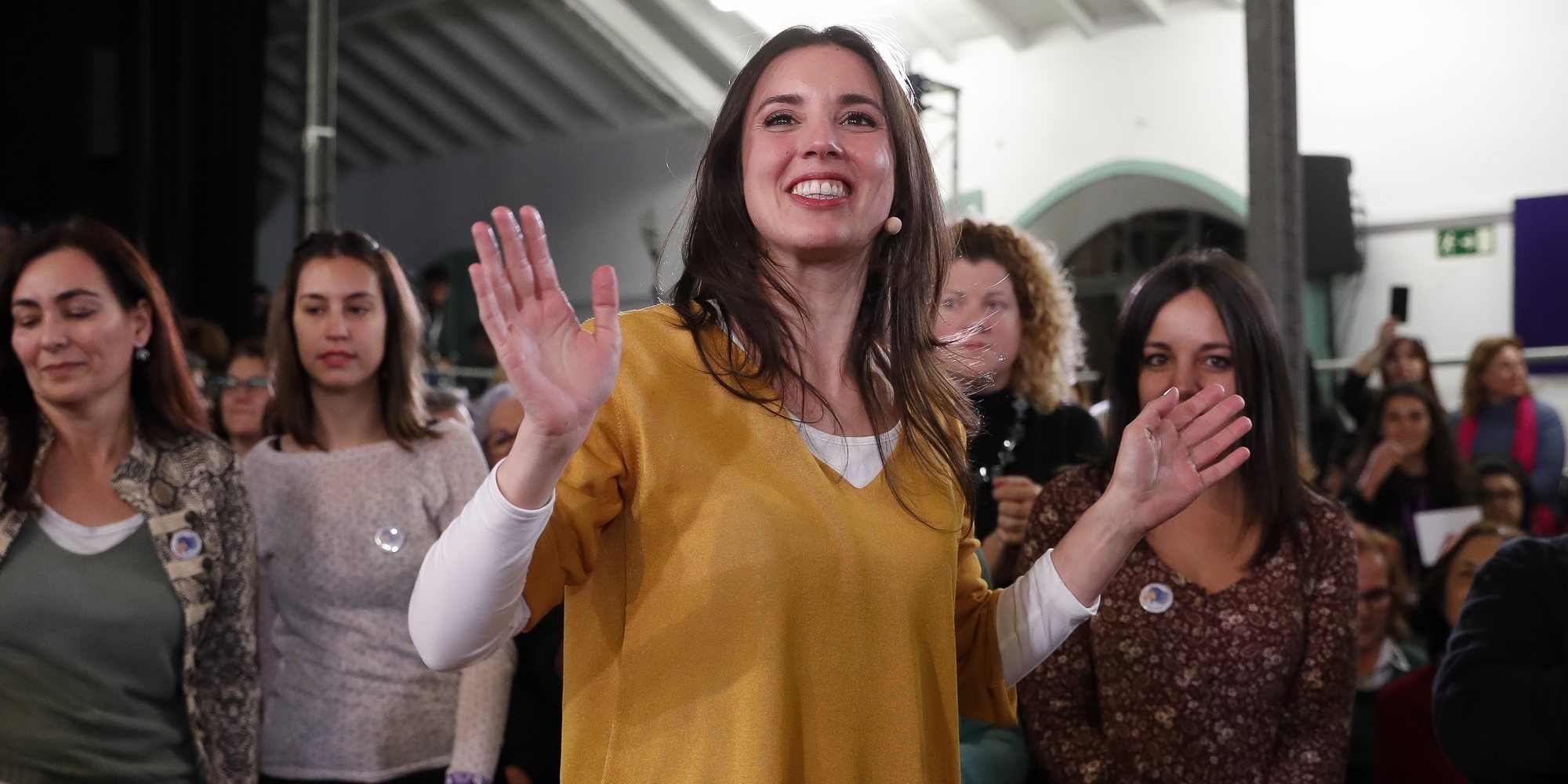 Irene Montero regresa a la actividad política tras estar seis meses cuidando de sus hijos