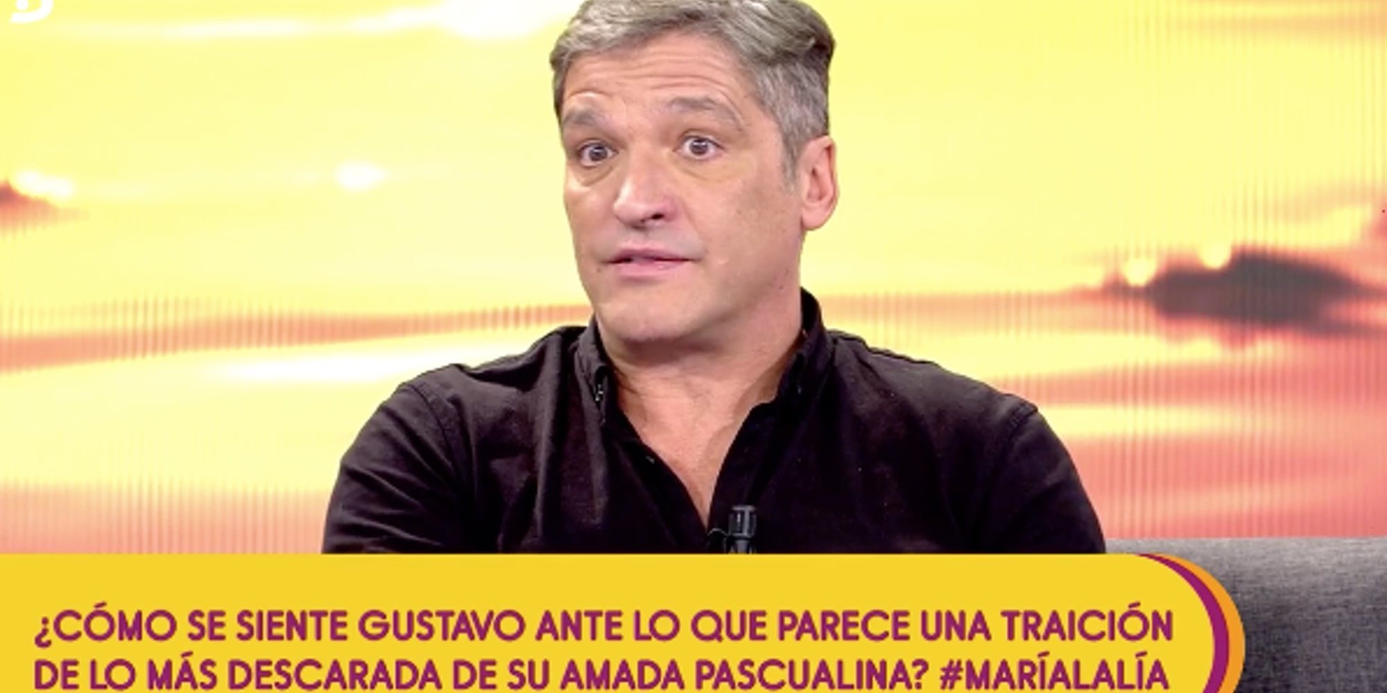 Gustavo González, muy claro: "Si tengo una evidencia clara de infidelidad de María, rompo la relación"