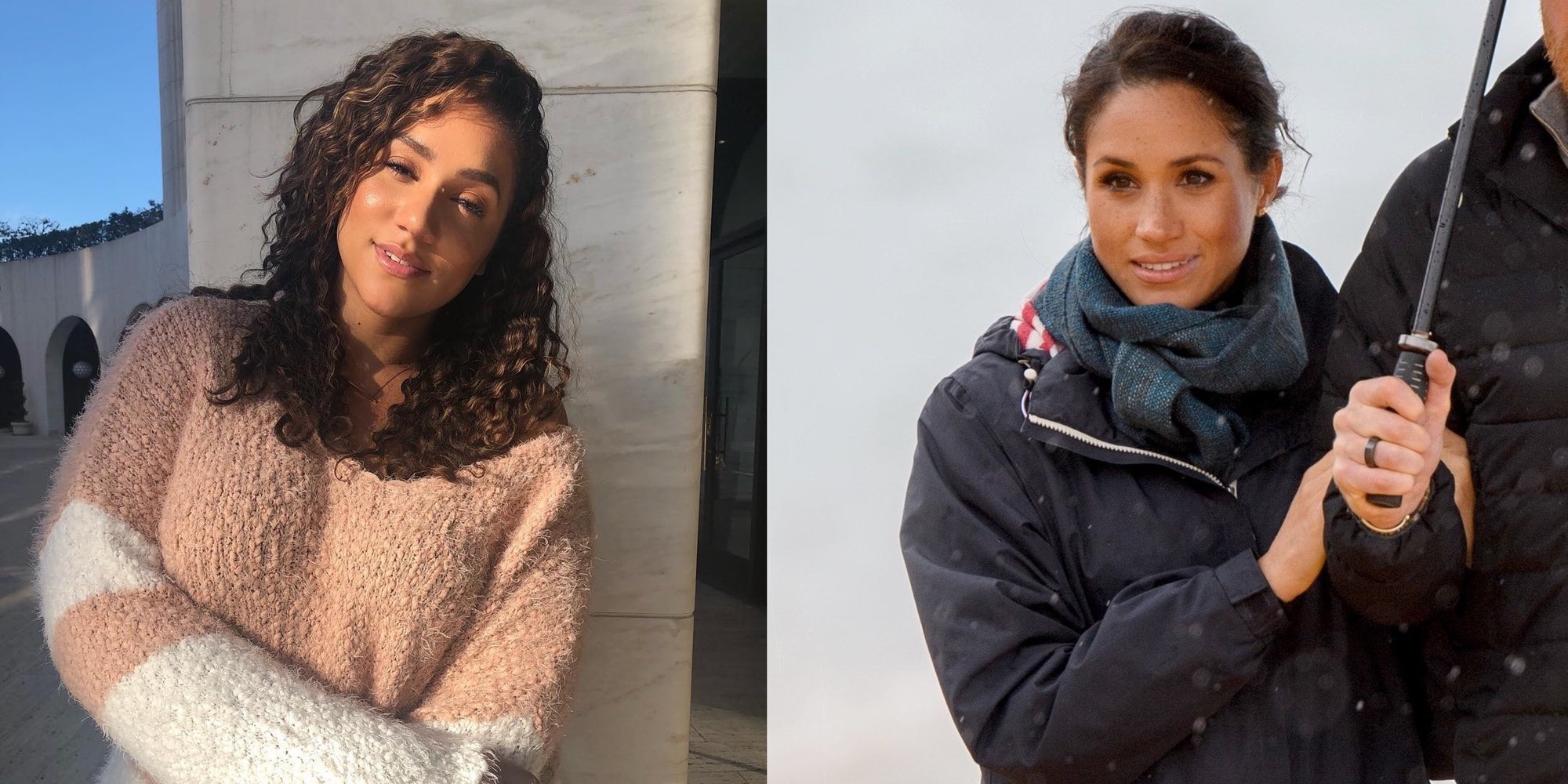 Meghan Markle tiene una doble: la modelo Erica Lauren y ella son como dos gotas de agua