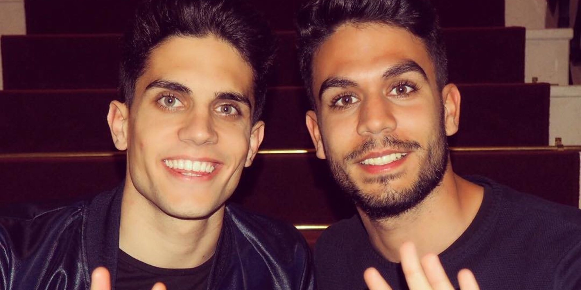 Marc Bartra celebra su cumpleaños con su hermano gemelo, Èric Bartra