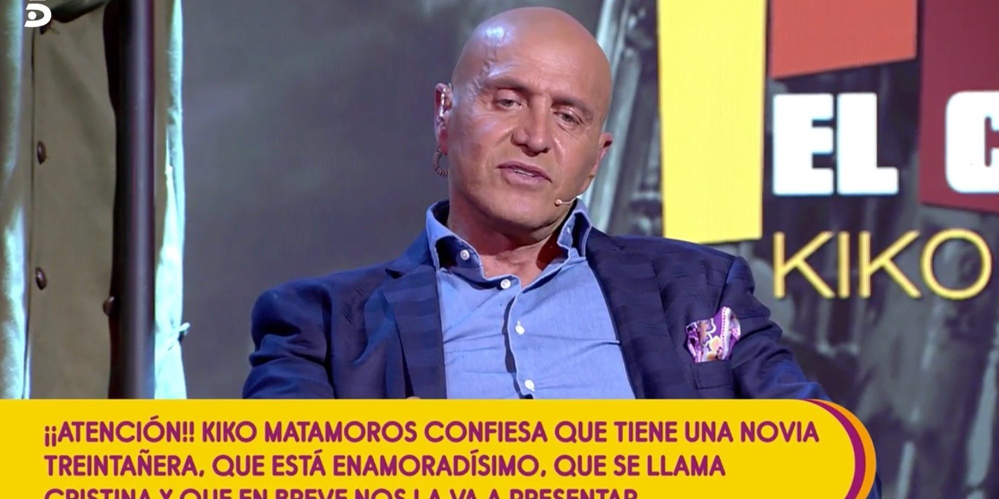 Kiko Matamoros desvela que tiene una relación: "Se llama Cristina"