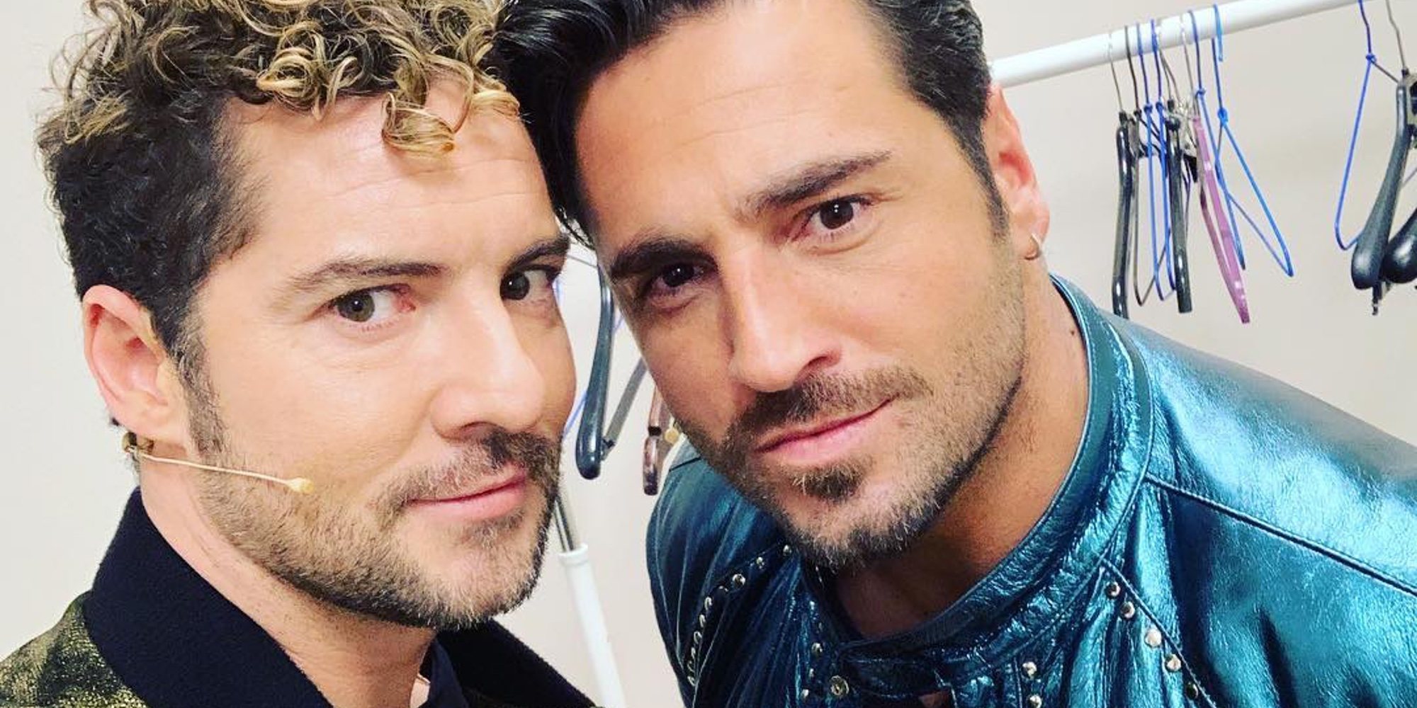 El buen rollo de David Bisbal y David Bustamante tras su reencuentro gracias a 'La Voz Senior'