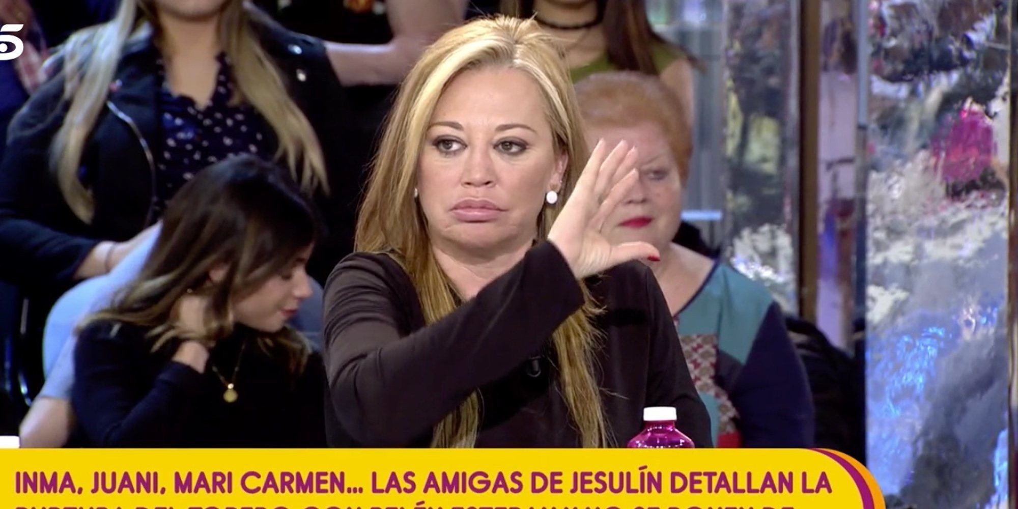 Belén Esteban, harta de remover el pasado con Jesulín de Ubrique: "Ya no voy a entrar más"