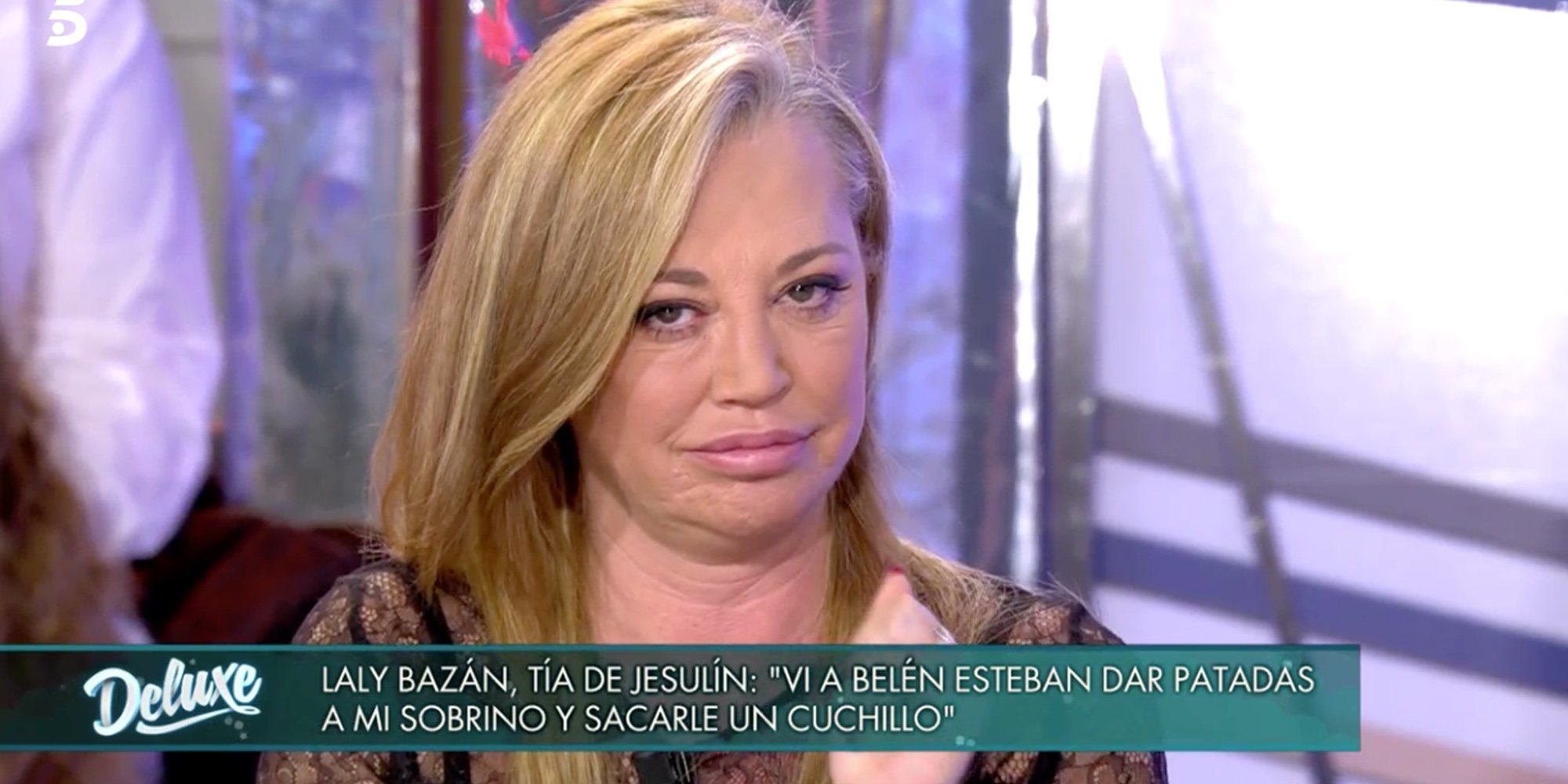 Belén Esteban estalla tras las críticas de Laly Bazán: "La culpa la tienen Jesulín de Ubrique y Carmen Bazán"