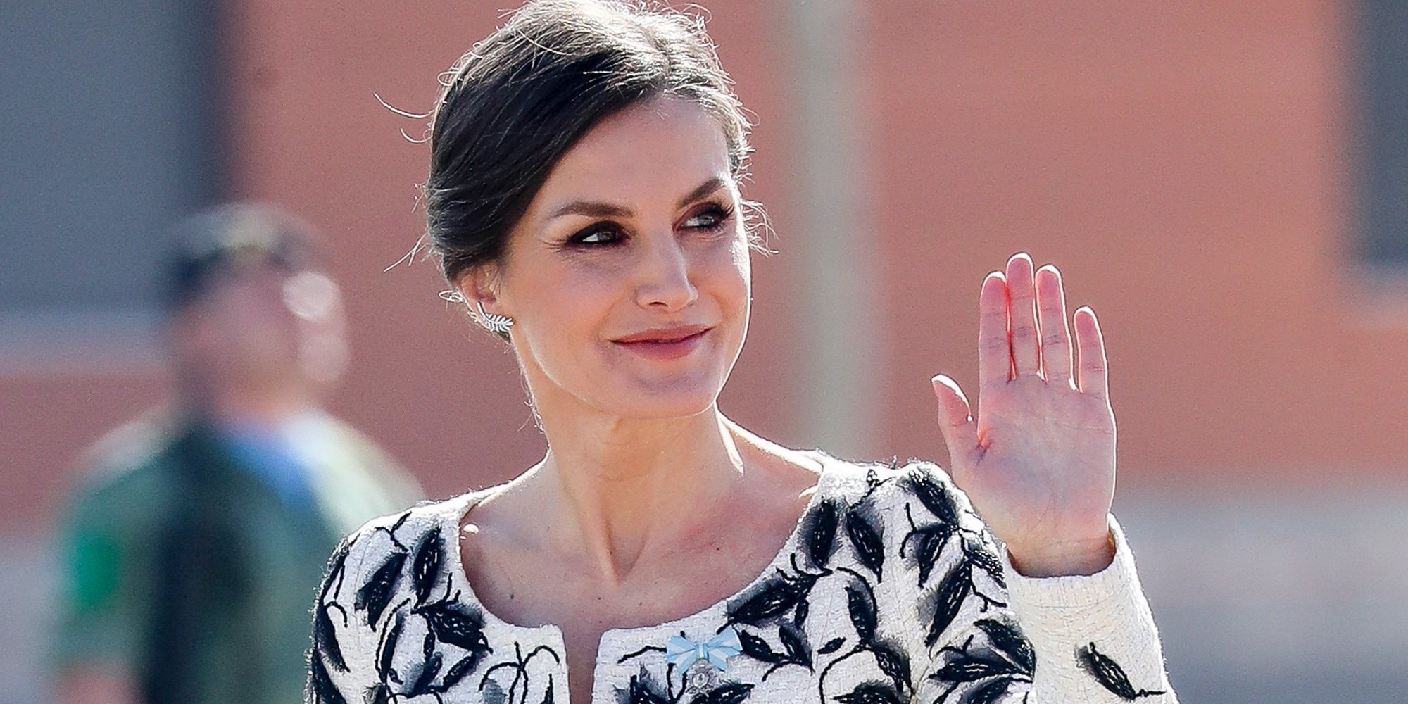 La Reina Letizia trabaja el fin de semana con motivo de la Entrega de la Bandera Nacional