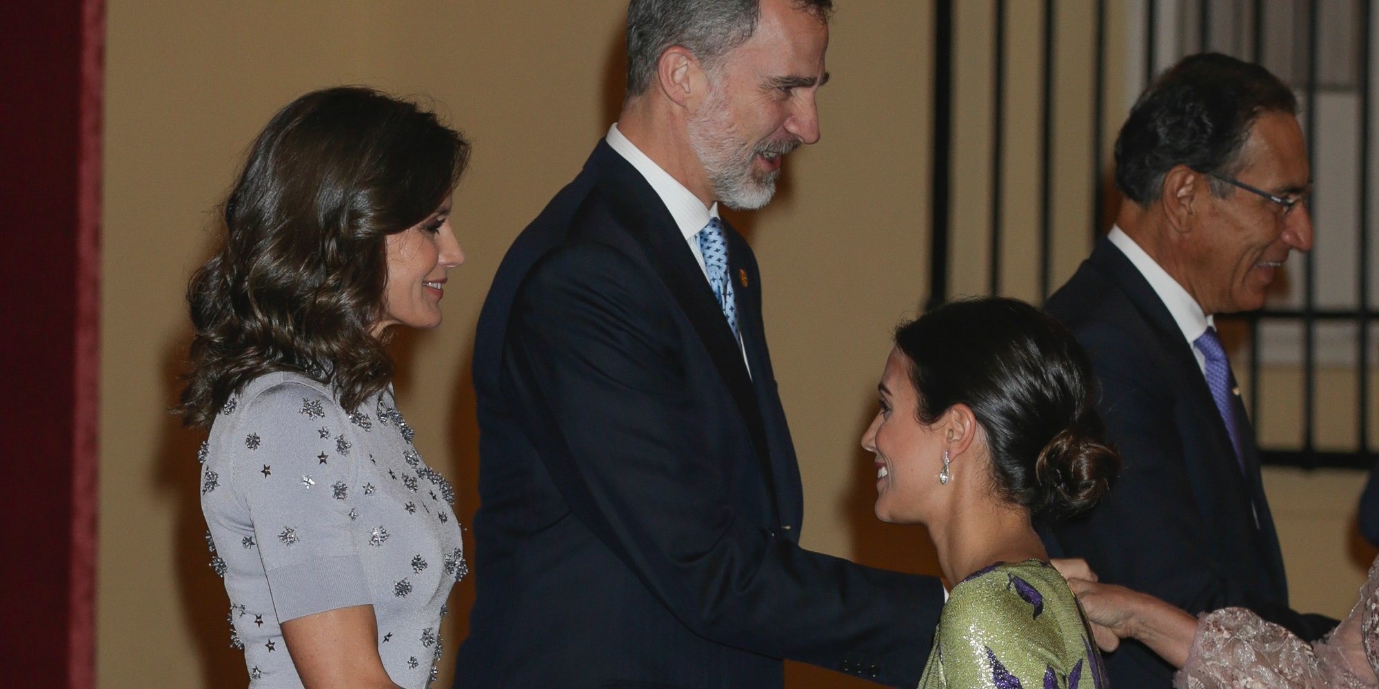 El encuentro de los Reyes Felipe y Letizia con sus primos Christian de Hannover y Alessandra de Osma