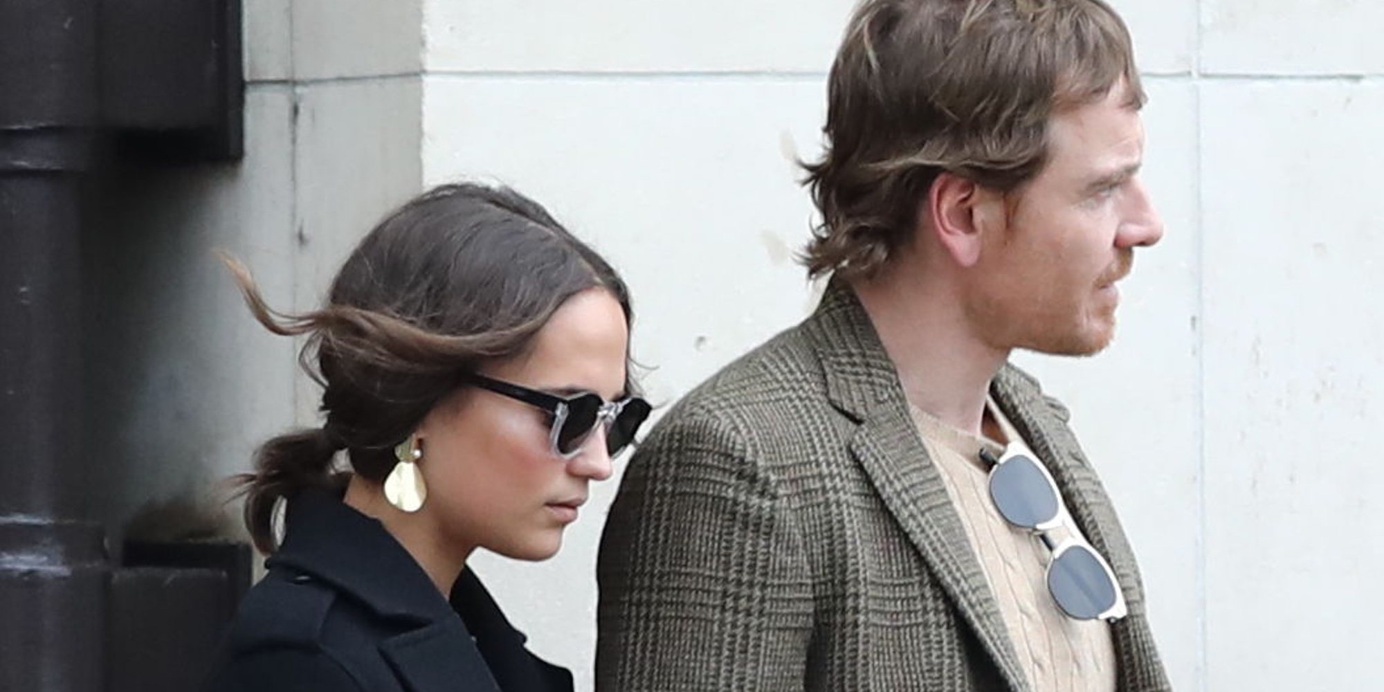 Alicia Vikander y Michael Fassbender disfrutan de la semana de la moda de París