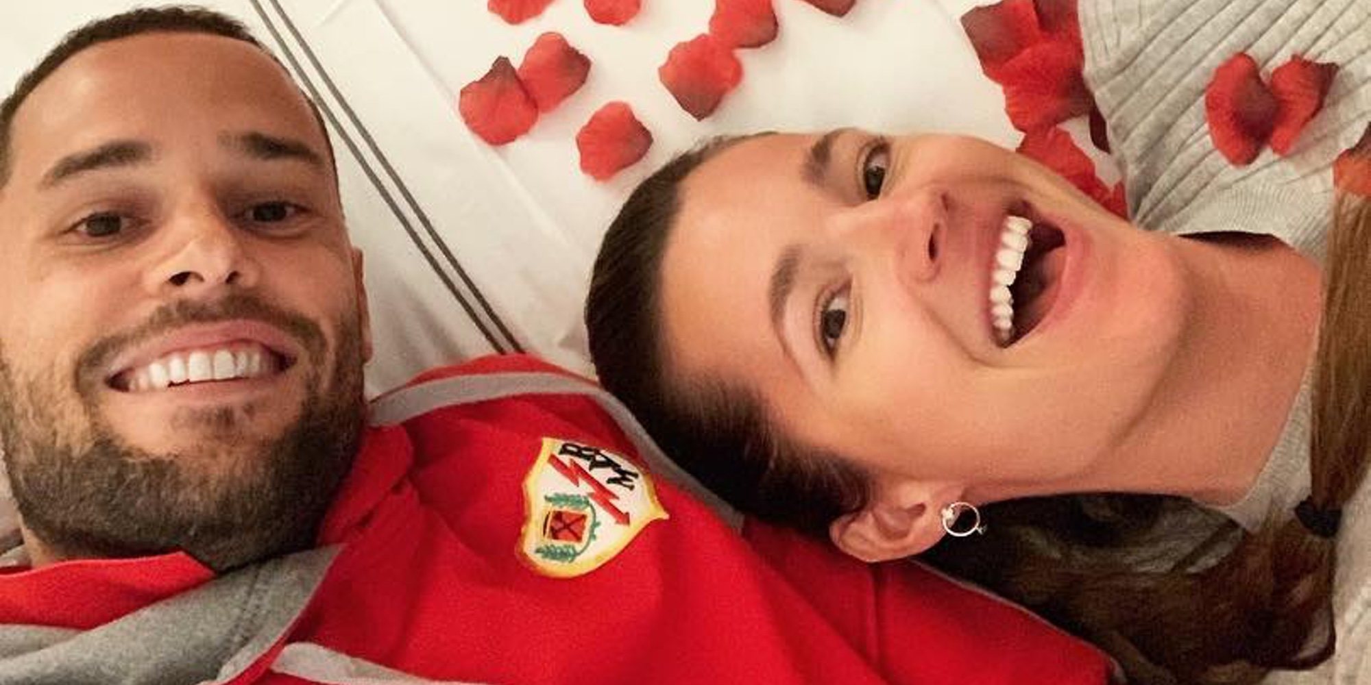 Malena Costa y Mario Suárez celebran sus siete años de amor a lo grande