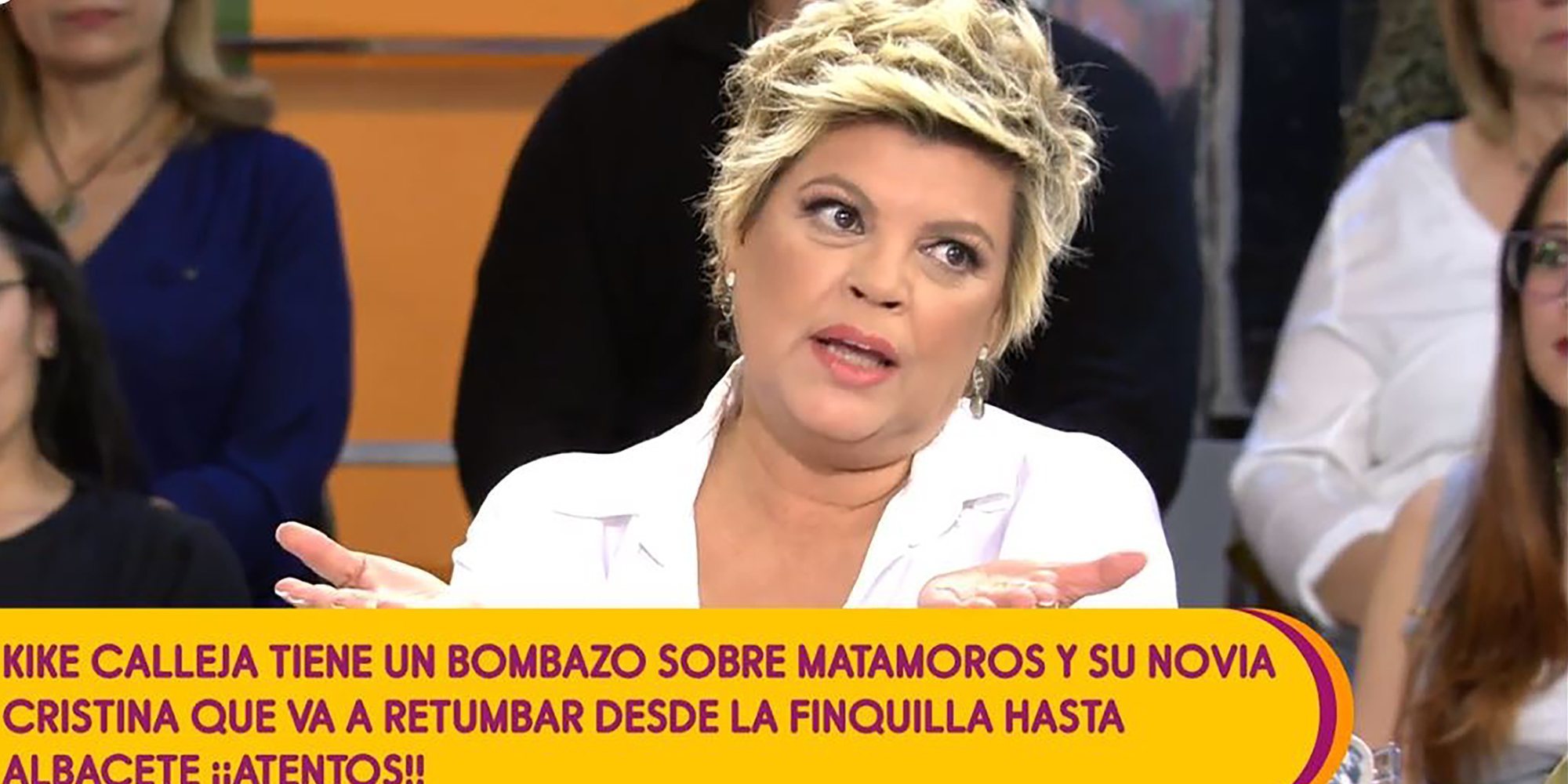 Terelu Campos aclara los planes de boda de su hija en 'Sálvame': "Por supuesto que no se va a casar"