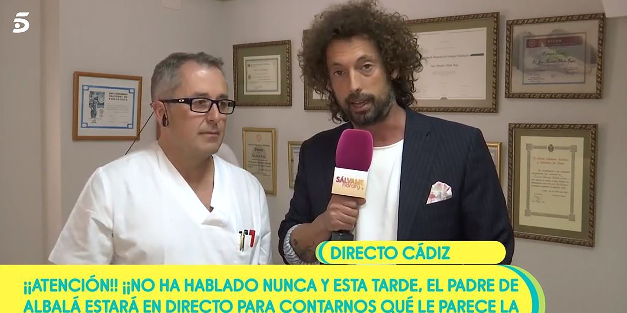 El padre de Alejandro Albalá agradece a Jorge Javier Vázquez la reprimenda: "Gracias por tu vehemencia"