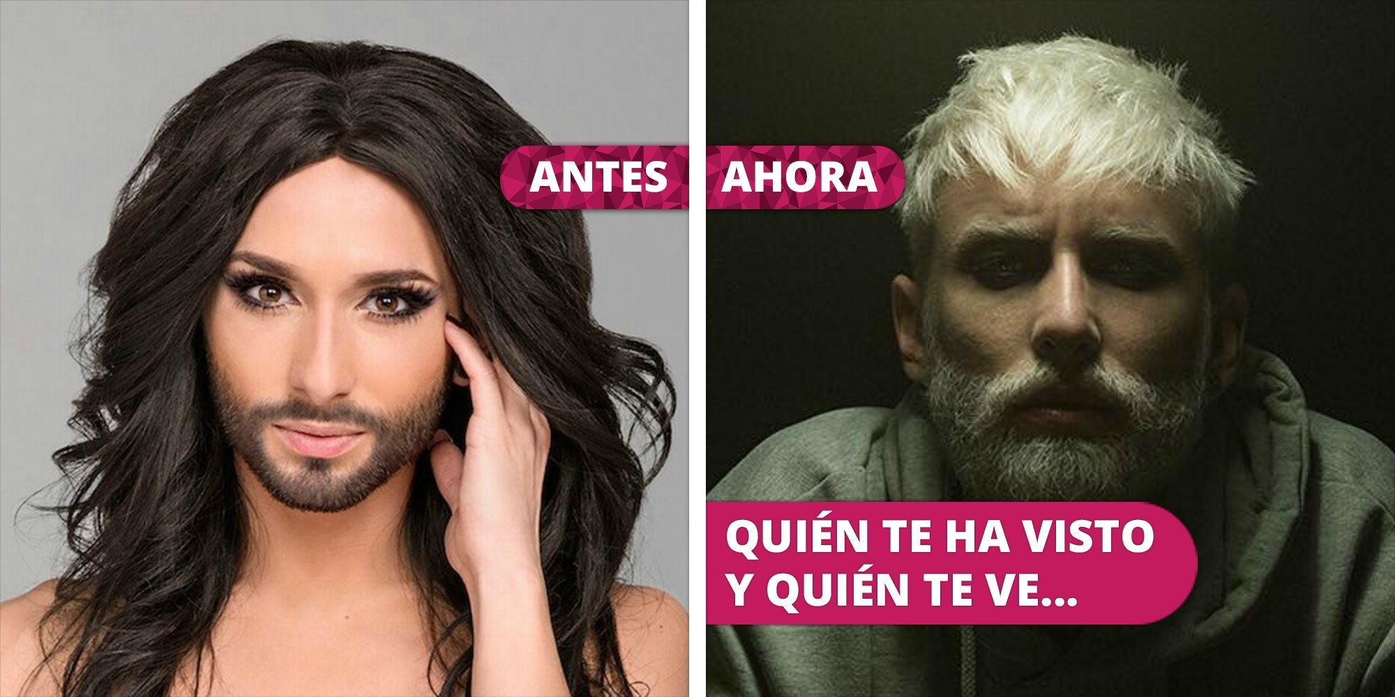 Así ha cambiado Conchita Wurst: Del alter ego de Tom Neuwirth que ganó Eurovisión 2014 a su renacer como WURST