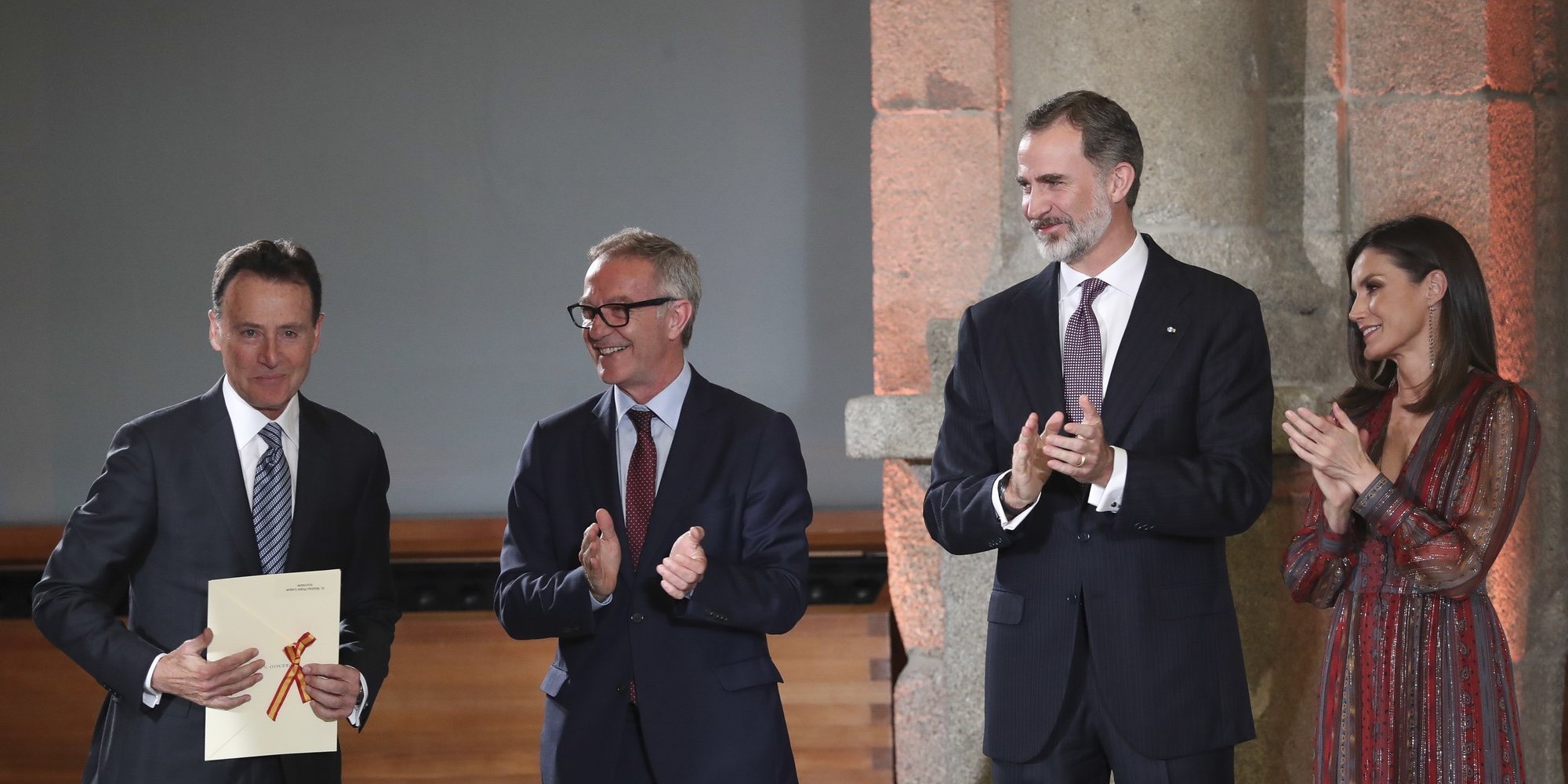 Los Reyes Felipe y Letizia, acompañados por Matías Prats o Rosa Montero en los Premios Nacionales de Cultura