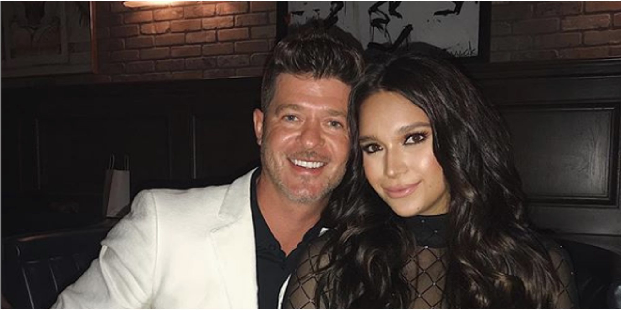 Robin Thicke y April Love Geary comparten su día a día como padres de la manera más natural