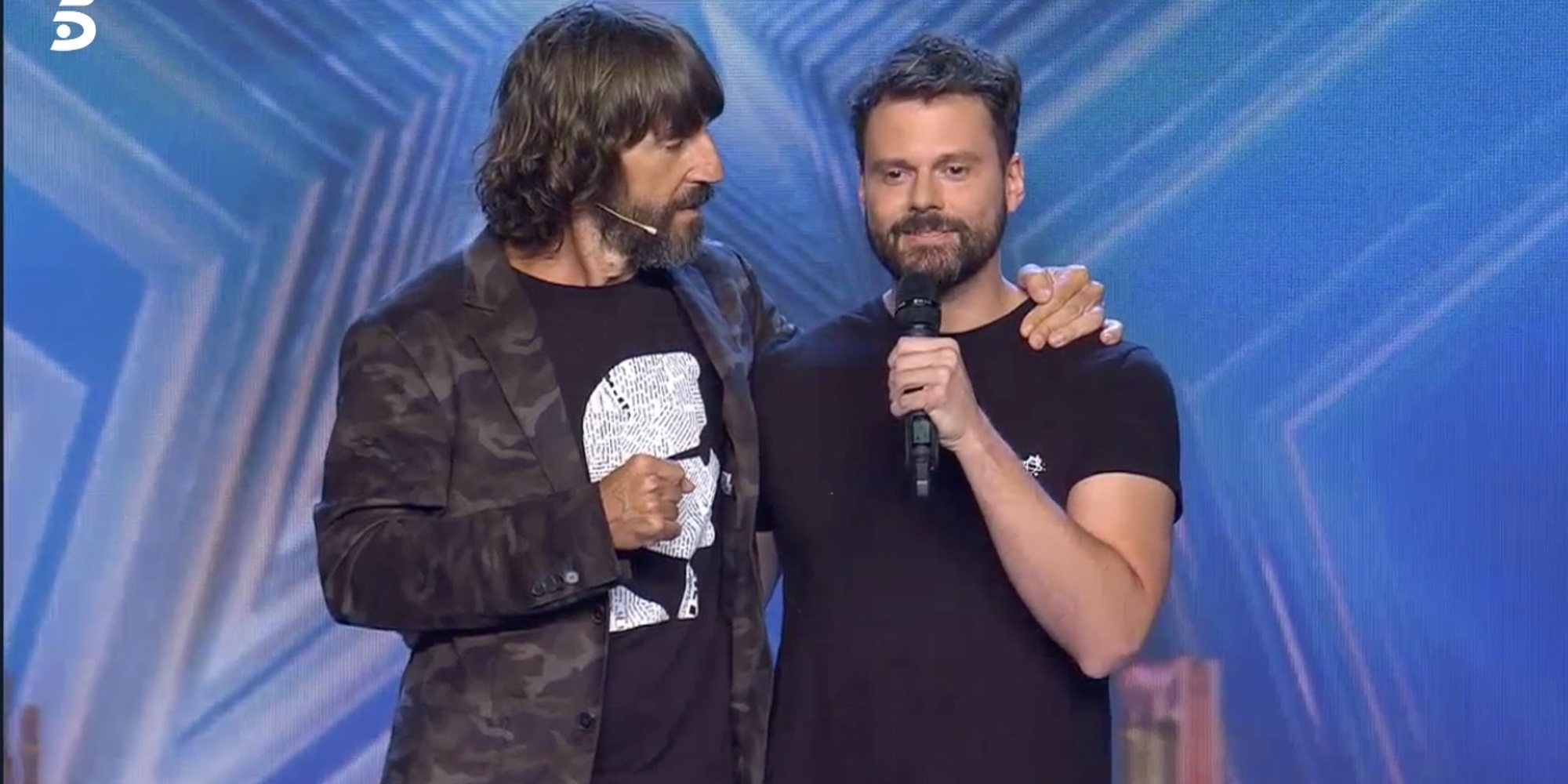 Risto Mejide se reencuentra con Daniel Zueras ('OT 2006') en 'Got Talent' y este se toma la revancha