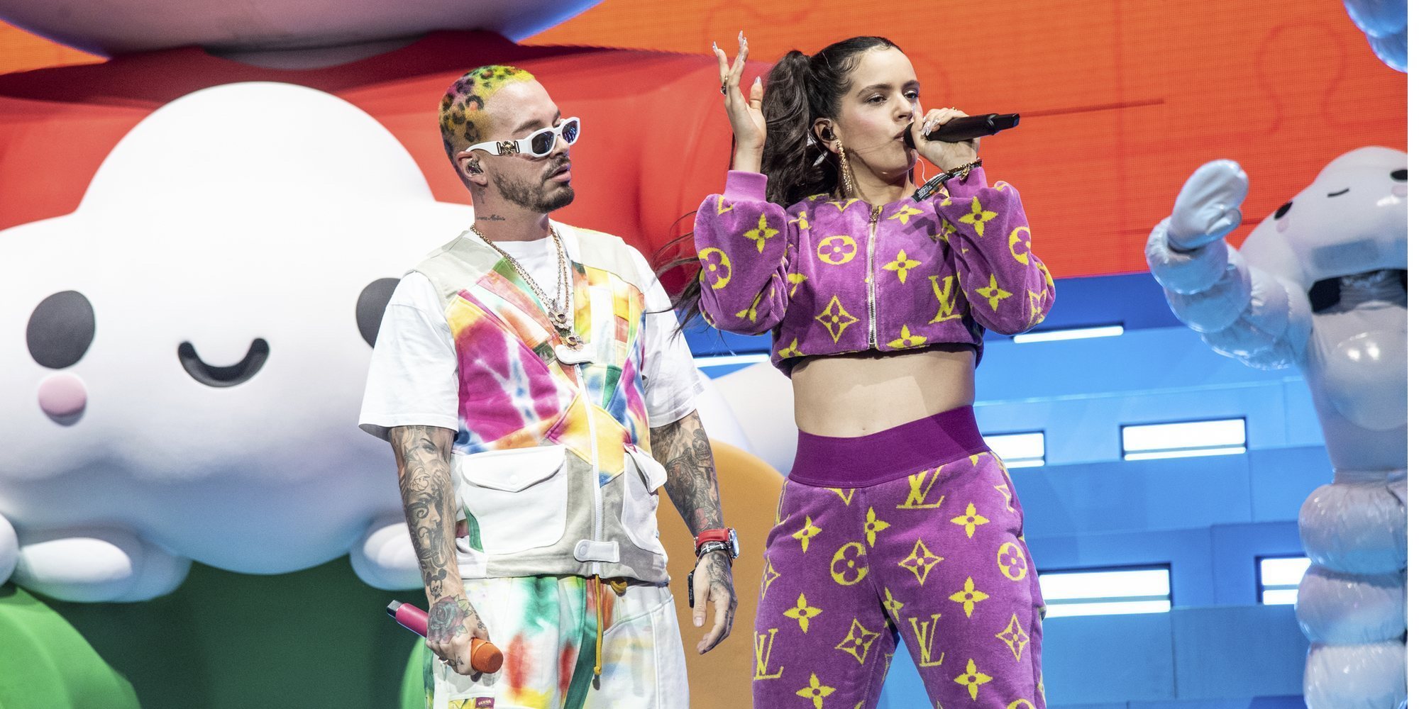 Rosalía se une por sorpresa a la actuación de J Balvin en el Festival de Coachella 2019