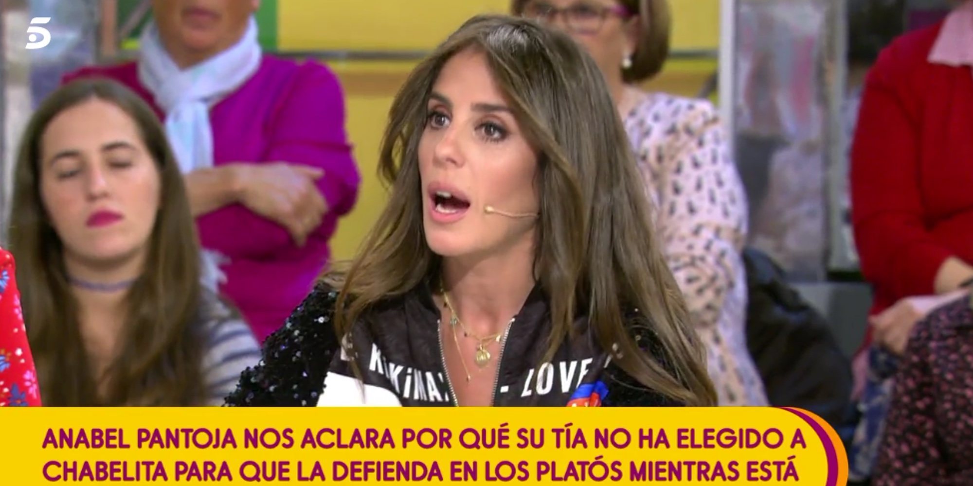 Anabel Pantoja aclara la polémica sobre la defensa de Isabel Pantoja en 'Supervivientes 2019'