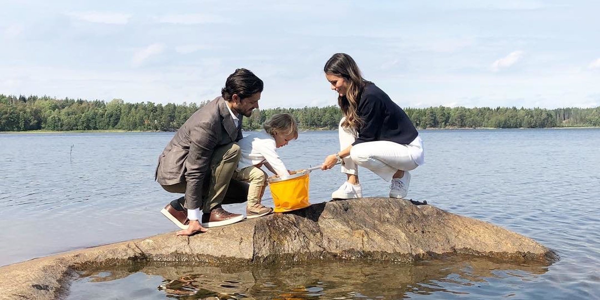 La tierna fotografía con la que el Príncipe Alejandro de Suecia celebra su tercer cumpleaños