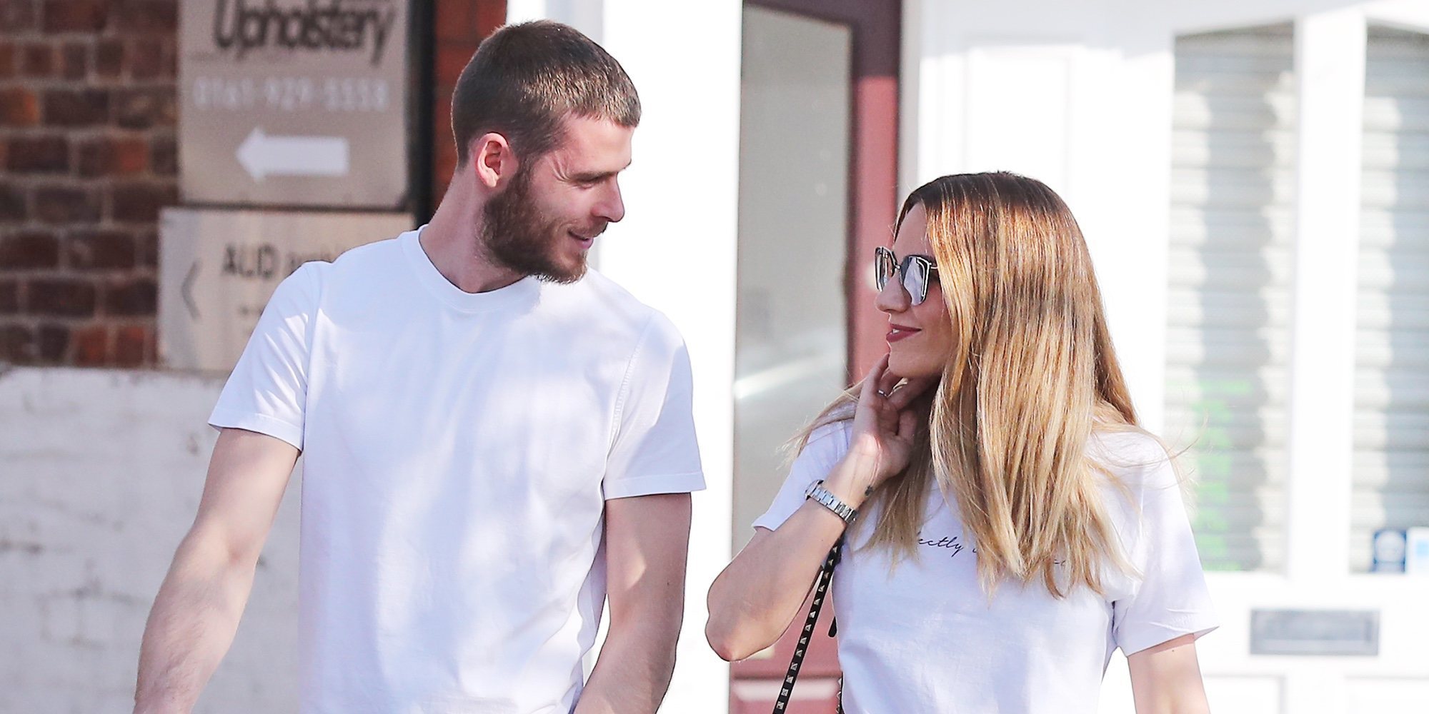 Edurne y David De Gea, de comida romántica en Manchester