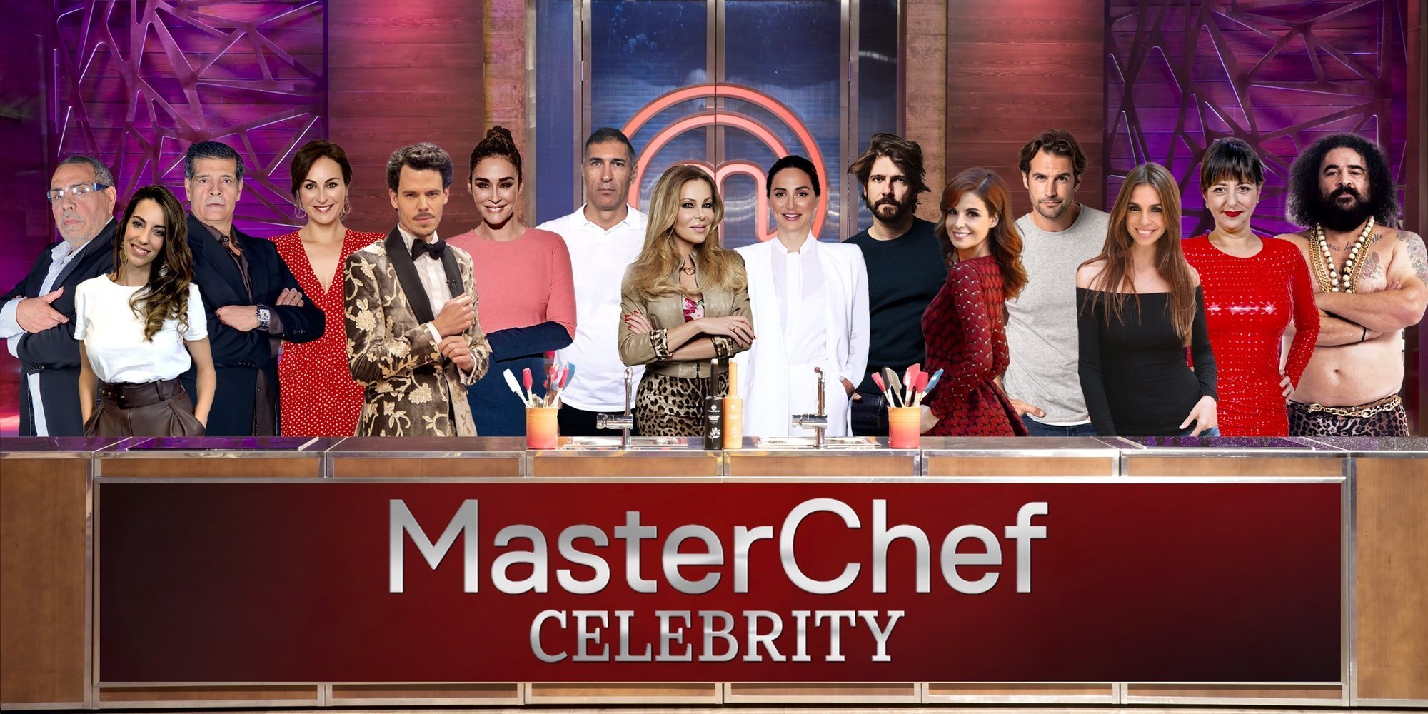 La lista de los famosos que competirán en 'MasterChef Celebrity 4'