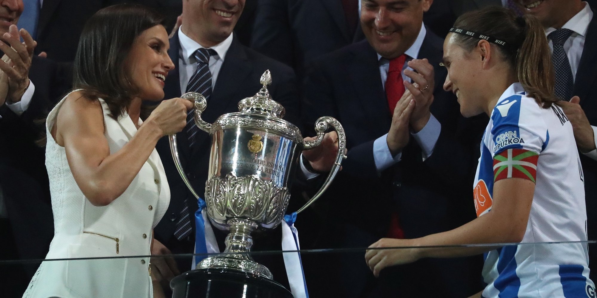 El alegato feminista de la Reina Letizia al hacer historia entregando la Copa de la Reina 2019