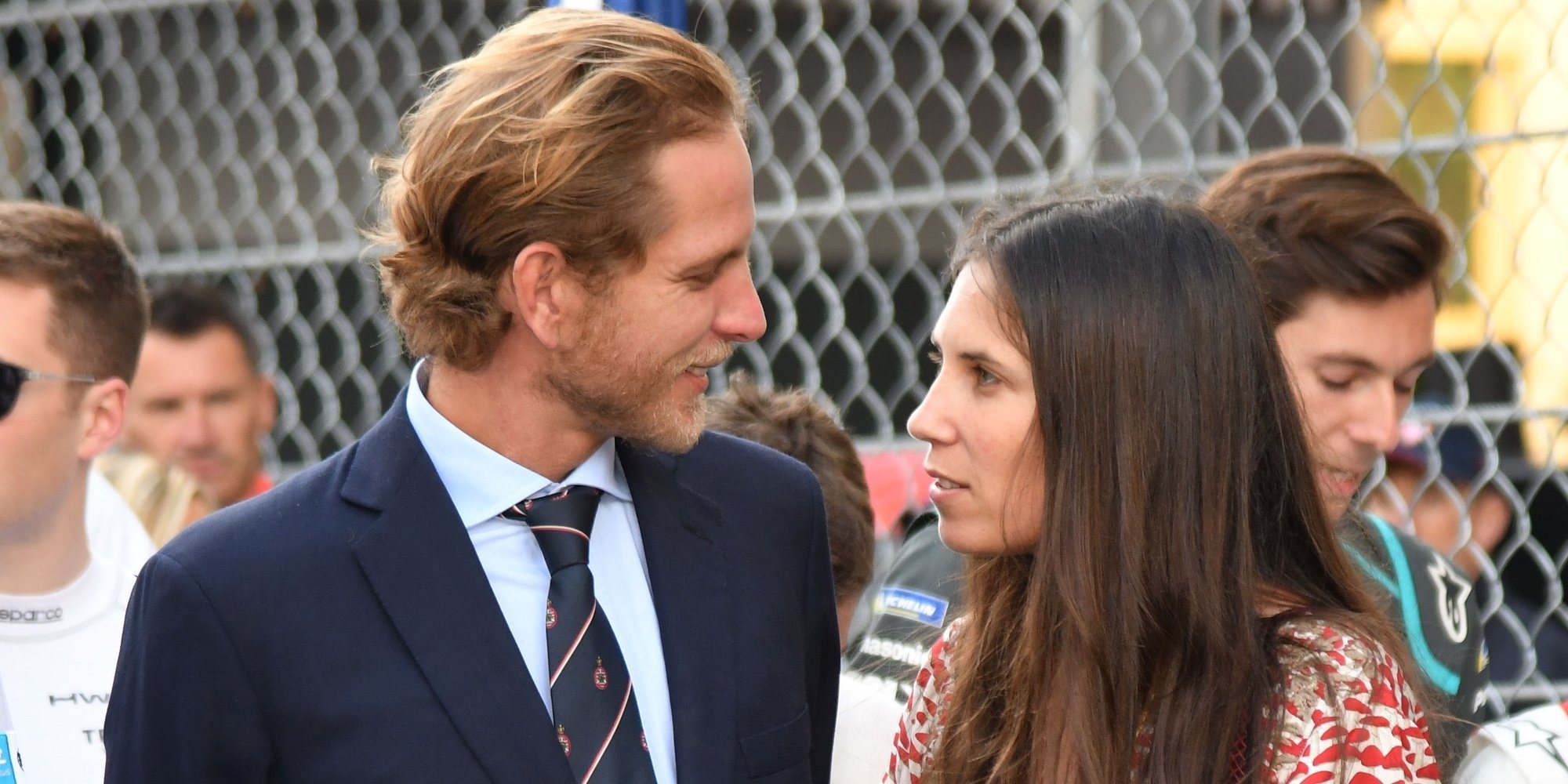 La complicidad de Andrea Casiraghi y Tatiana Santo Domingo en Gran Premio de Fórmula E de Mónaco