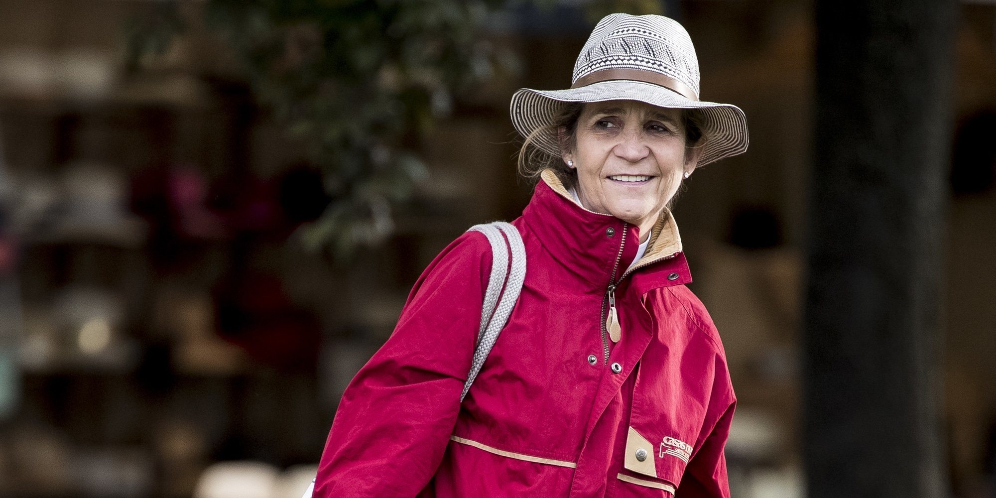 La Infanta Elena se divierte en el Concurso de Saltos de Madrid 2019 junto a Marta Ortega y Athina Onassis