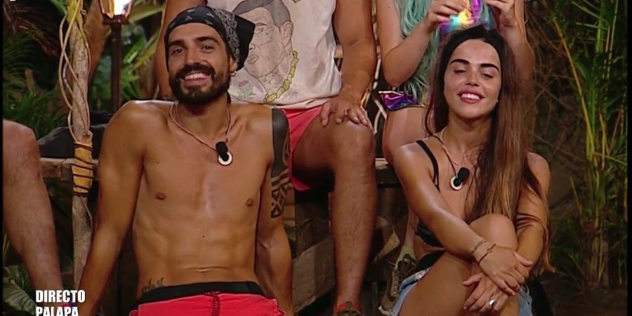 Así ha sido la primera pelea entre Violeta y Fabio en 'Supervivientes 2019'