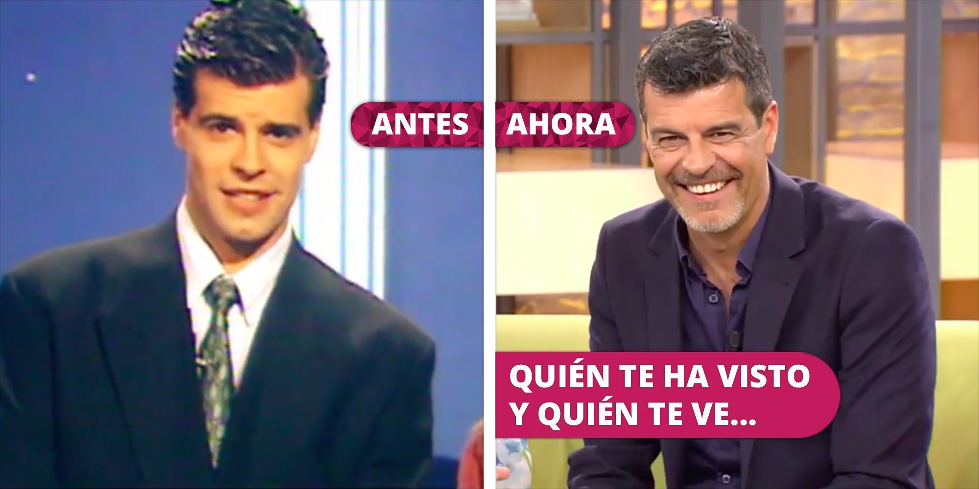 Así ha cambiado Andoni Ferreño: De sus inicios como presentador de televisión a su éxito como actor