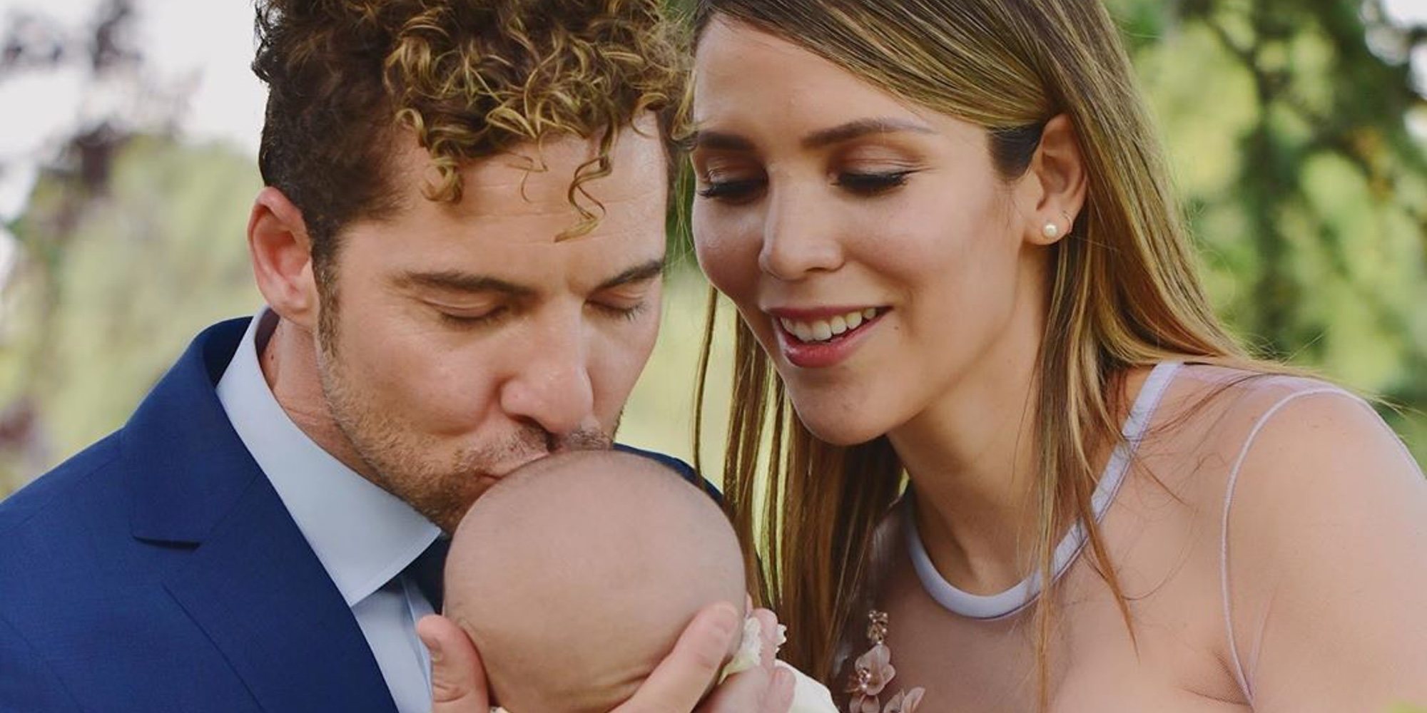 David Bisbal y Rosanna Zanetti bautizan a su hijo Matteo en la intimidad