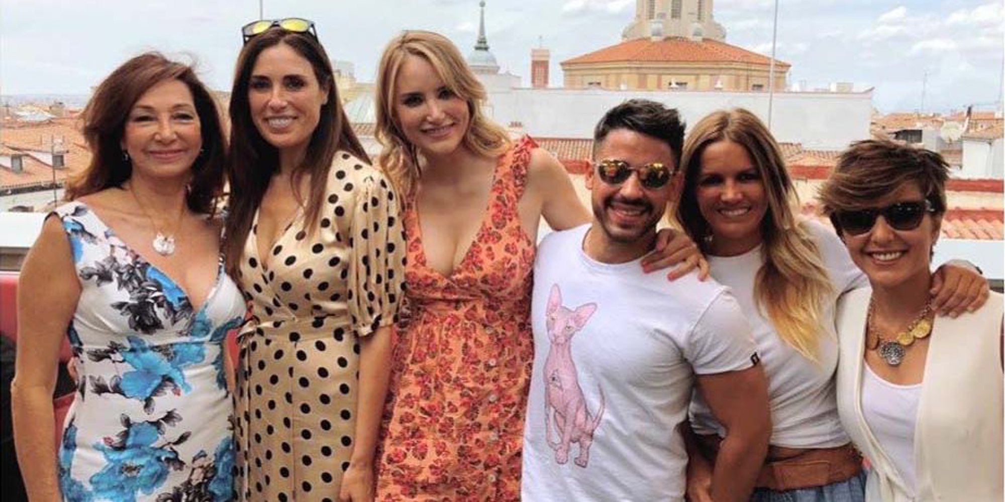 Ana Rosa Quintana se va de fiesta con Carme Chaparro, Sonsoles Ónega o Chabelita Pantoja