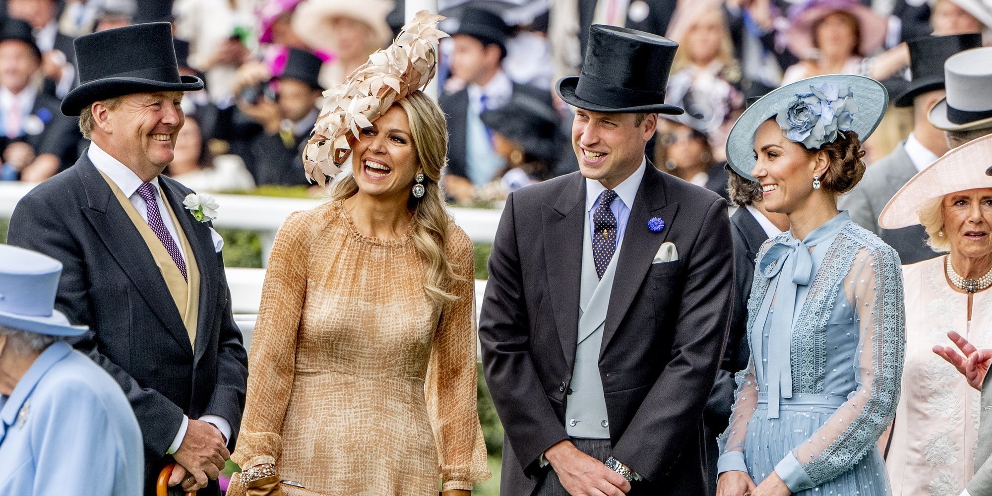 La complicidad de Guillermo Alejandro y Máxima de Holanda con la Familia Real Británica en Ascot 2019